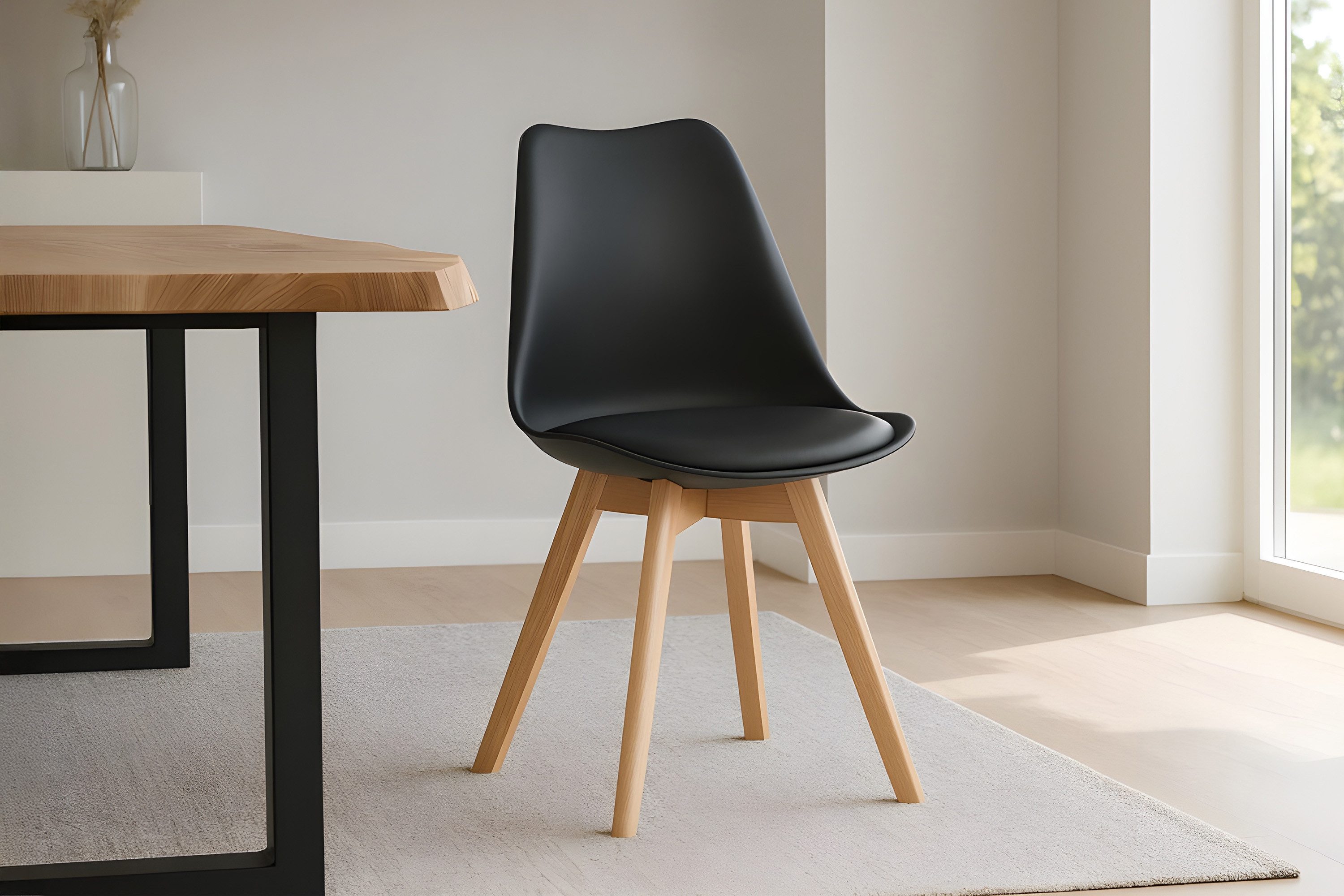 SAM® Schalenstuhl Lovely, Sitzpolster aus Kunstleder, günstig online kaufen