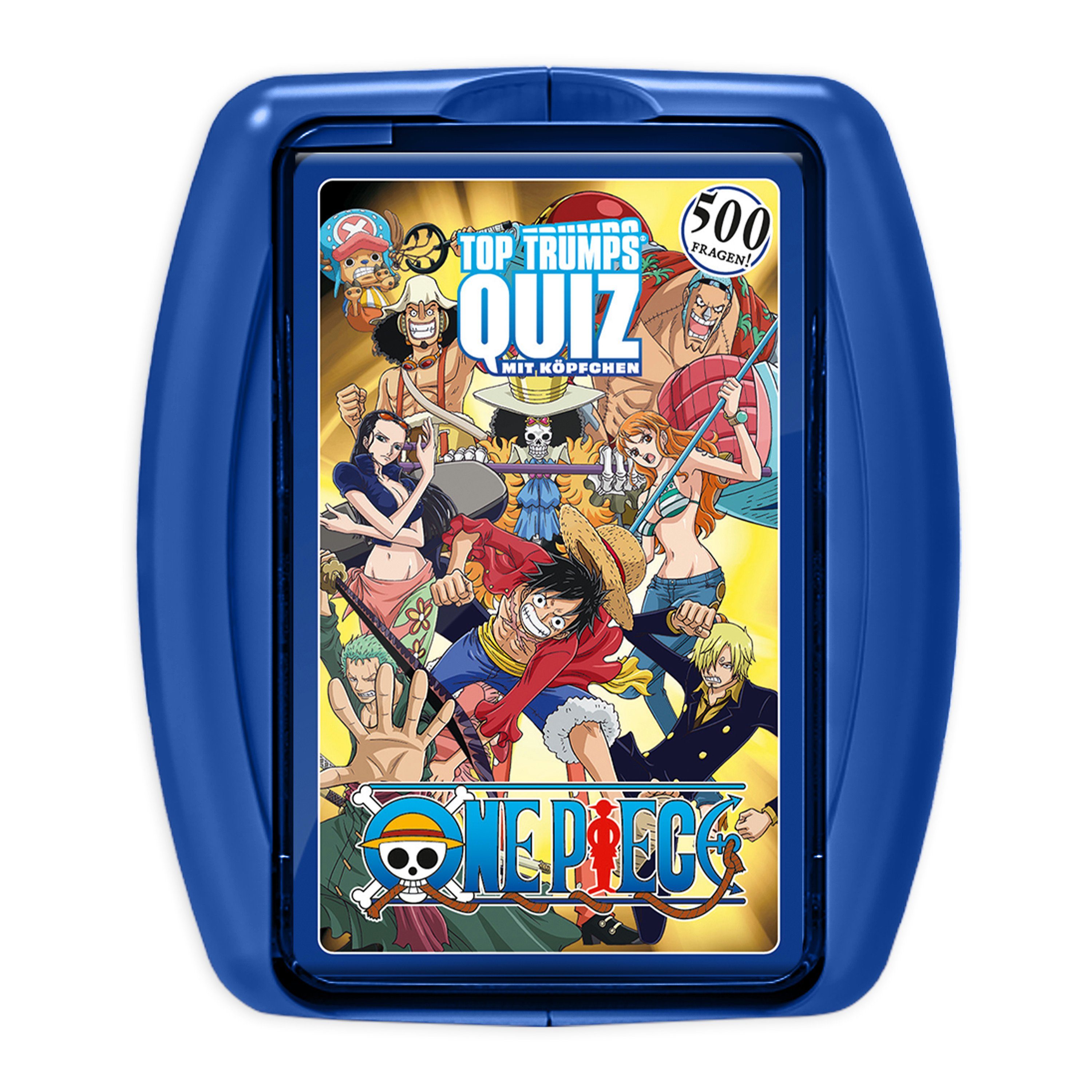 Winning Moves Spiel Top Trumps Quiz - One Piece, Wissenspiel