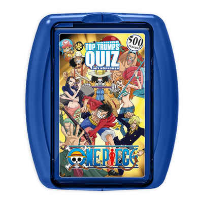 Winning Moves Spiel, Wissenspiel Top Trumps Quiz - One Piece