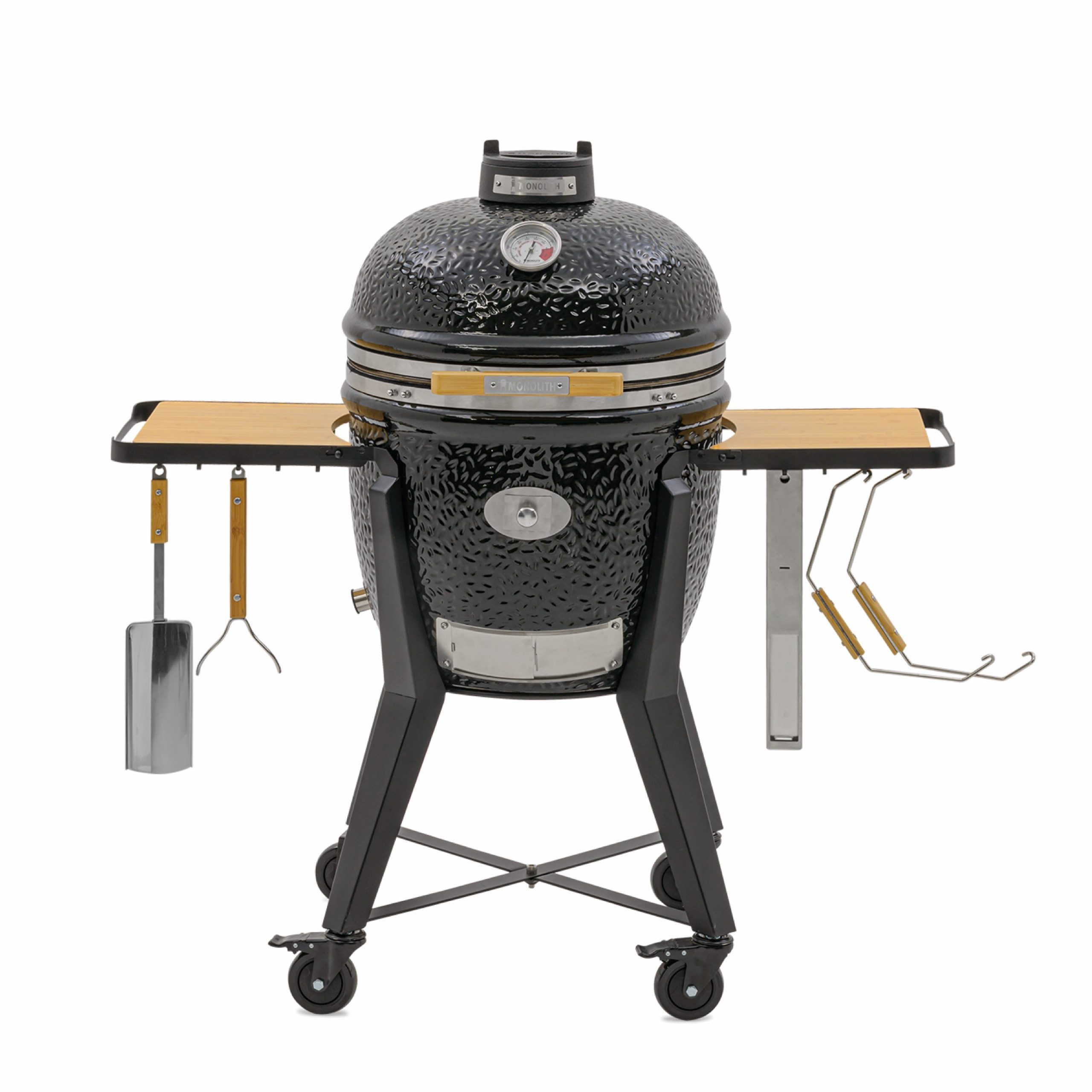 MONOLITH Keramikgrill Monolith Keramikgrill MONOLITH TWO.55 mit Gestell und Seitentische