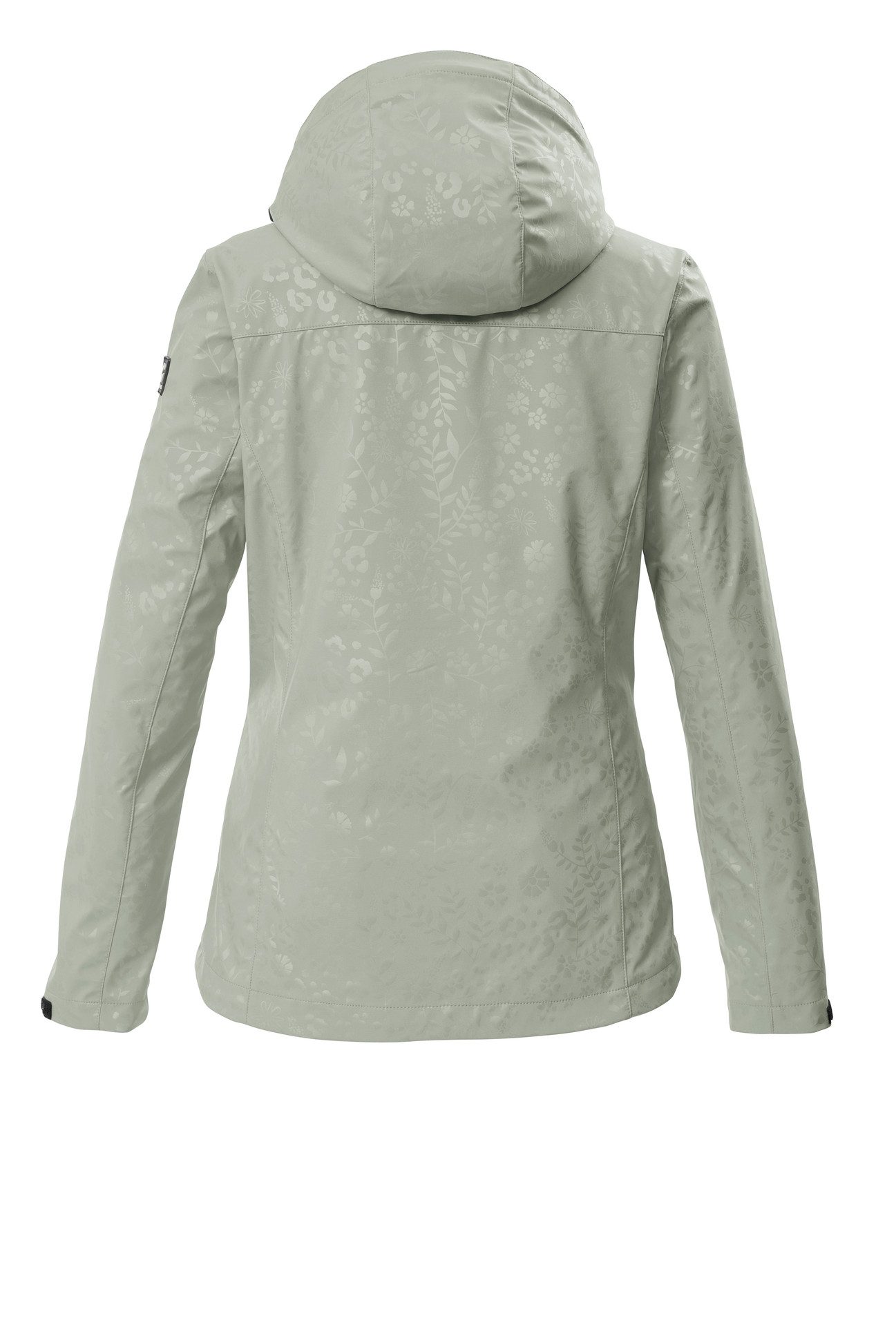 Killtec Softshelljacke KOS 13 WMN CS SFTSHLL JCKT FLORAL Softshelljacke mit abzippbarer Kapuze