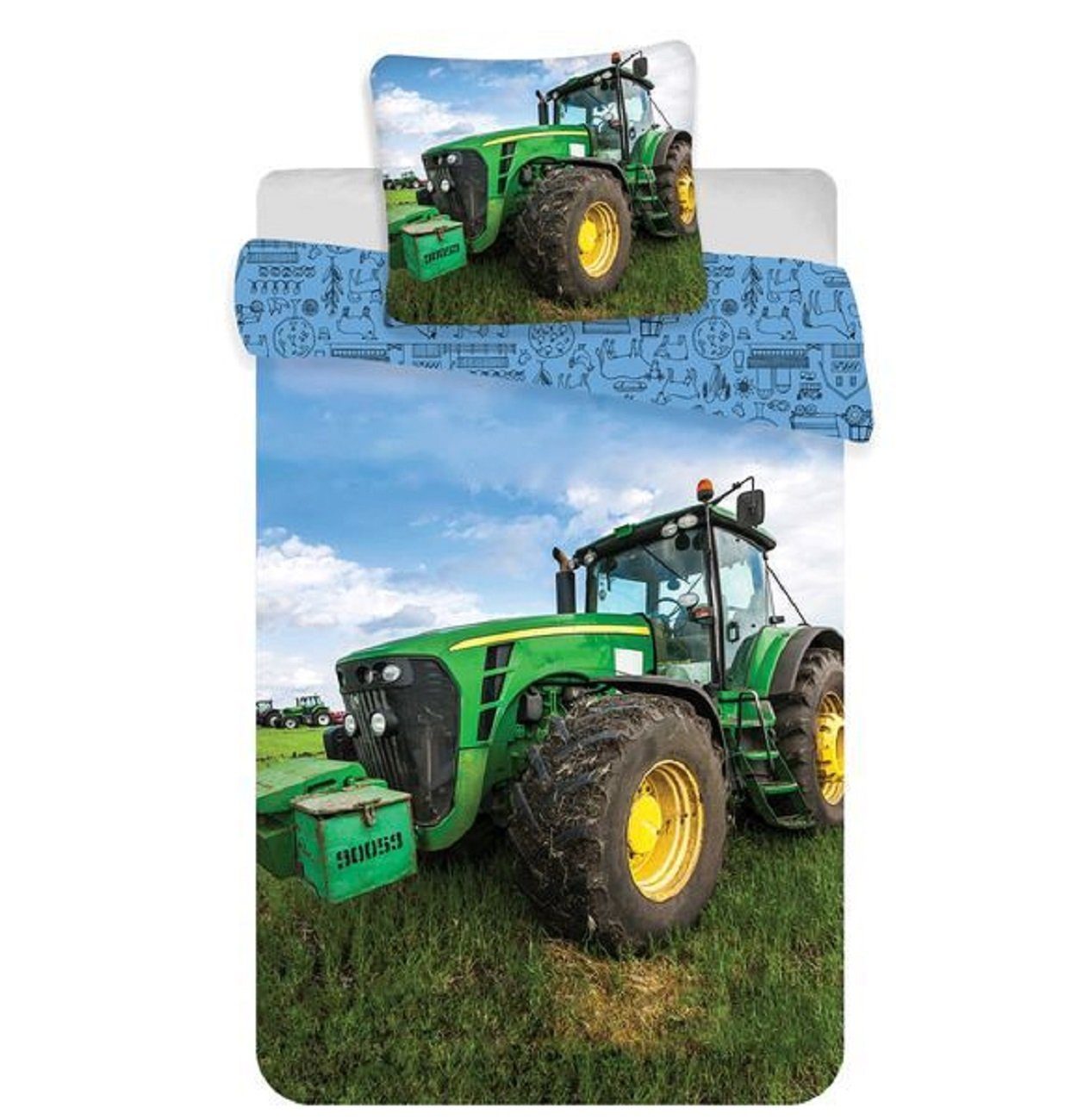 BrandMac Kinderbettwäsche Trecker Bettwäsche Set mit günstig online kaufen