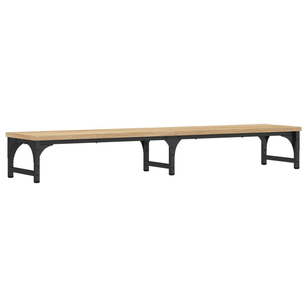 vidaXL Monitor-Halterung 105 x 23 x 155 cm Monitorständer Sonoma Eiche 105x23x15,5 cm Spanplatt