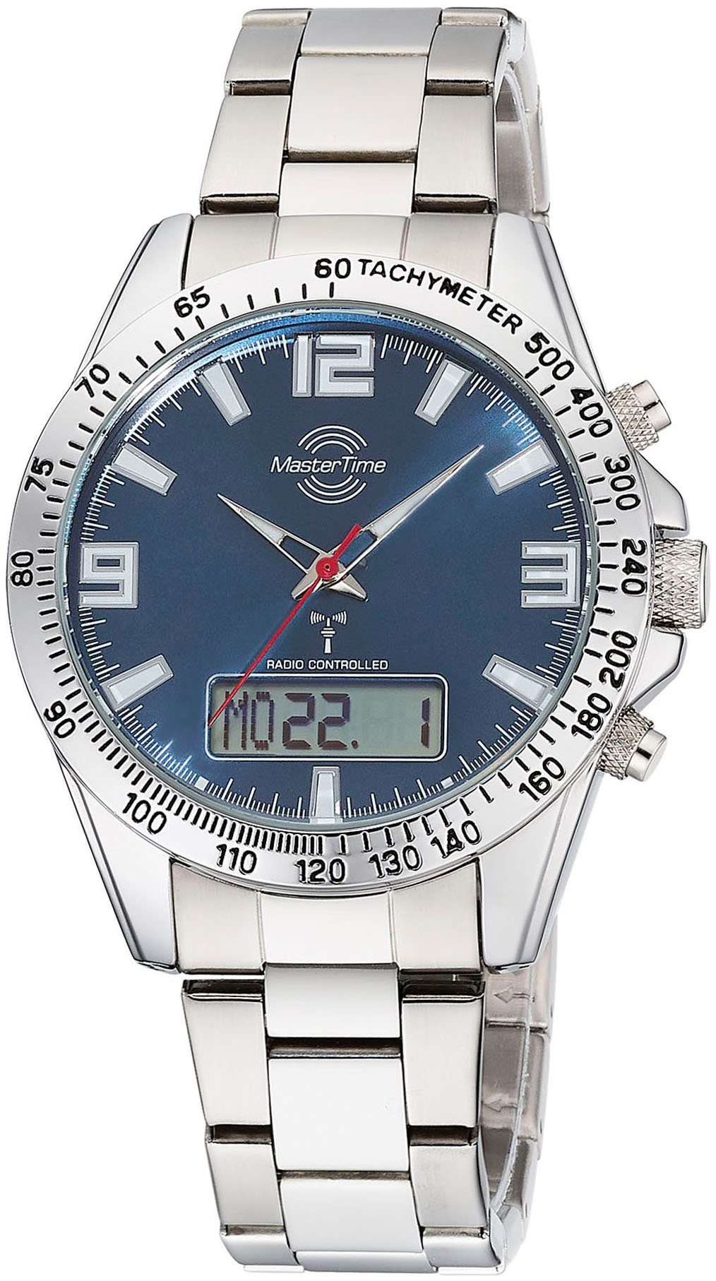 MASTER TIME Funkchronograph Sporty MTGA-10875-32M, Armbanduhr, Quarzuhr, He günstig online kaufen