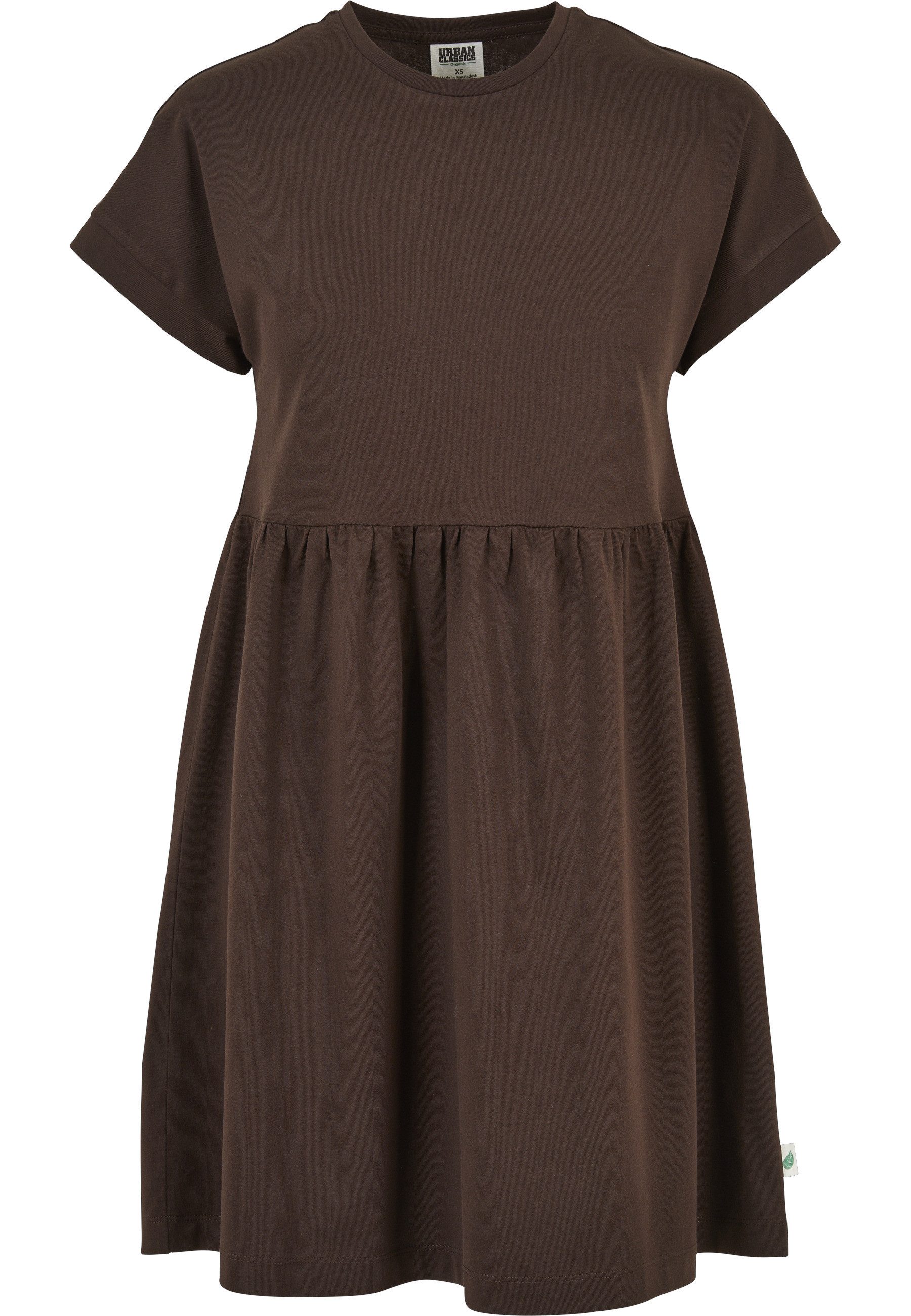 Urban Classics A-Linien-Kleid Urban Classics Damen Ladies Organic Empire Valance Tee Dress (1-tlg)