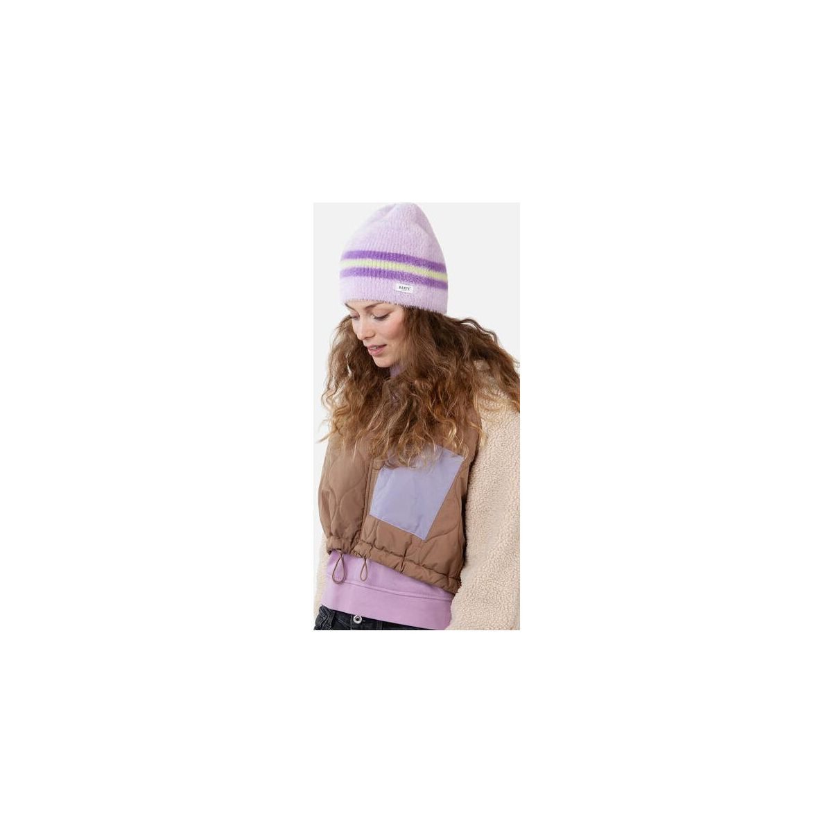 Barts Beanie Avissa Beanie Stylische und nachhaltige Damenmütze aus recyceltem Polyester mit