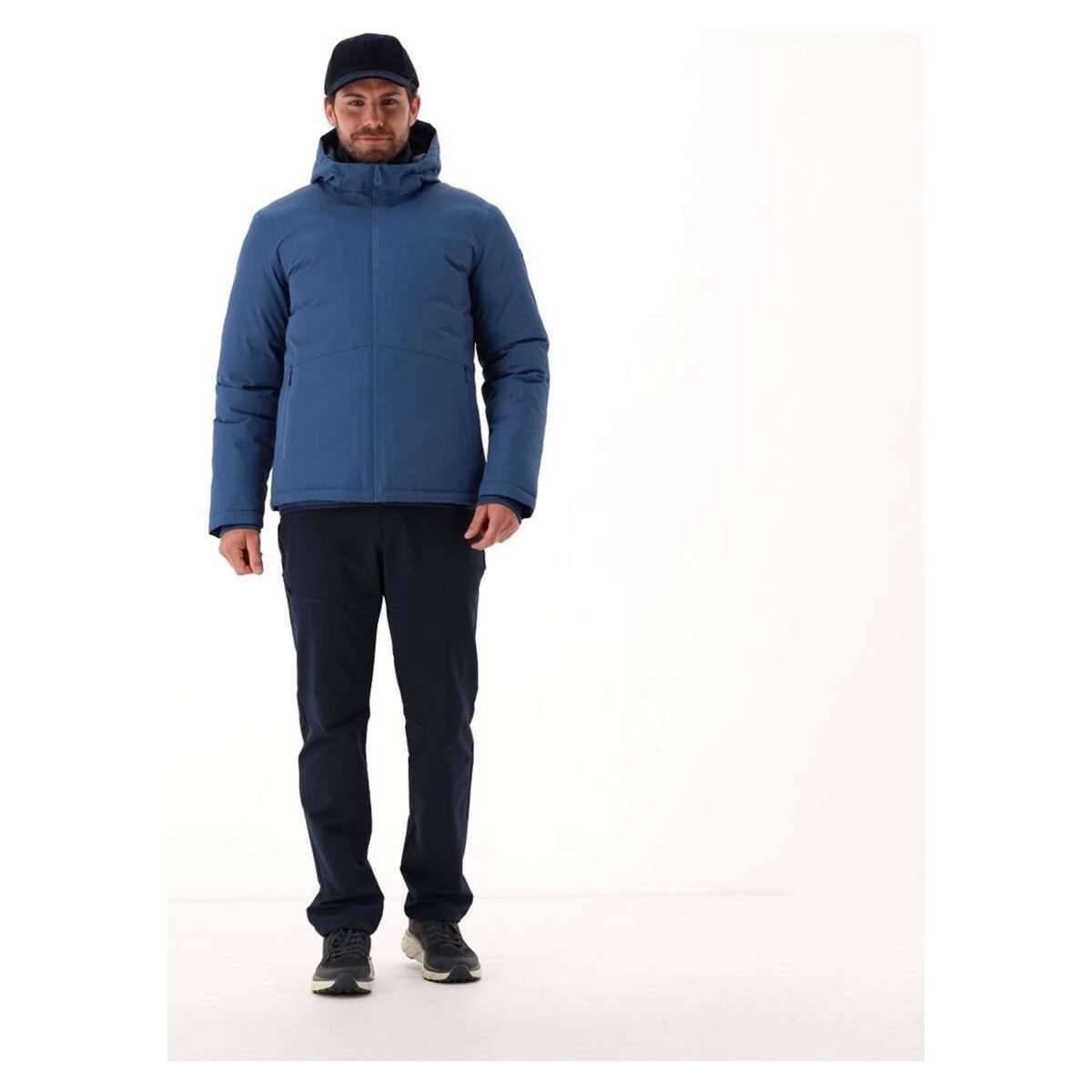 CMP Steppjacke MAN Padded Jacket FIX Hood Wattierte Herrenjacke mit innovativer Polsterung und