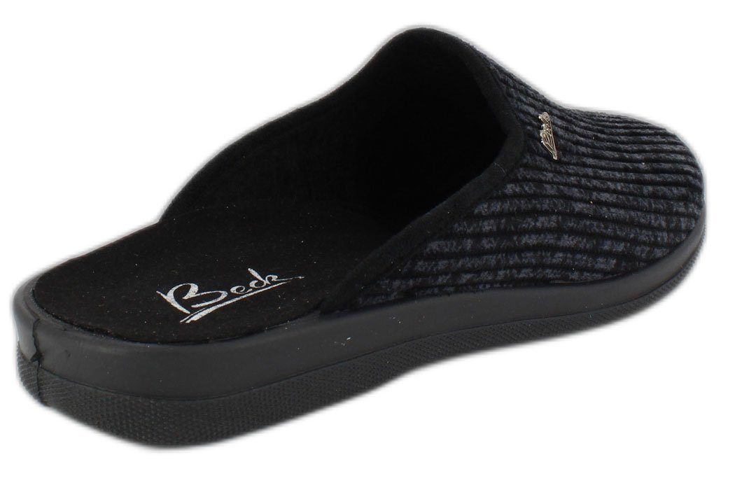Beck Herren-Pantoffel Otto aus Kord Hausschuh – Bild 4 von 5