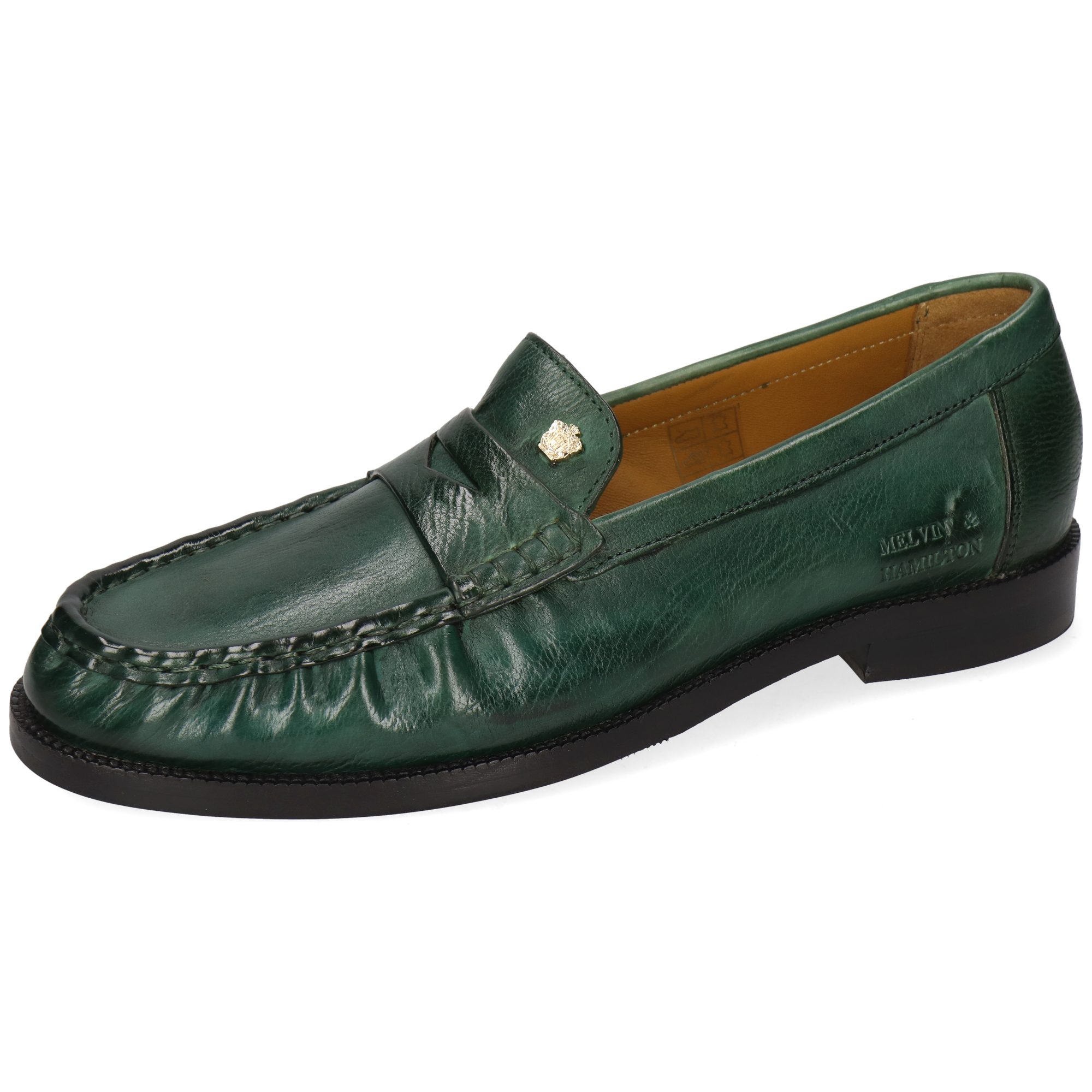 Melvin & Hamilton Kamilla 1 Leder- für Loafer Echtes Leder, Vegetabile Gerbung