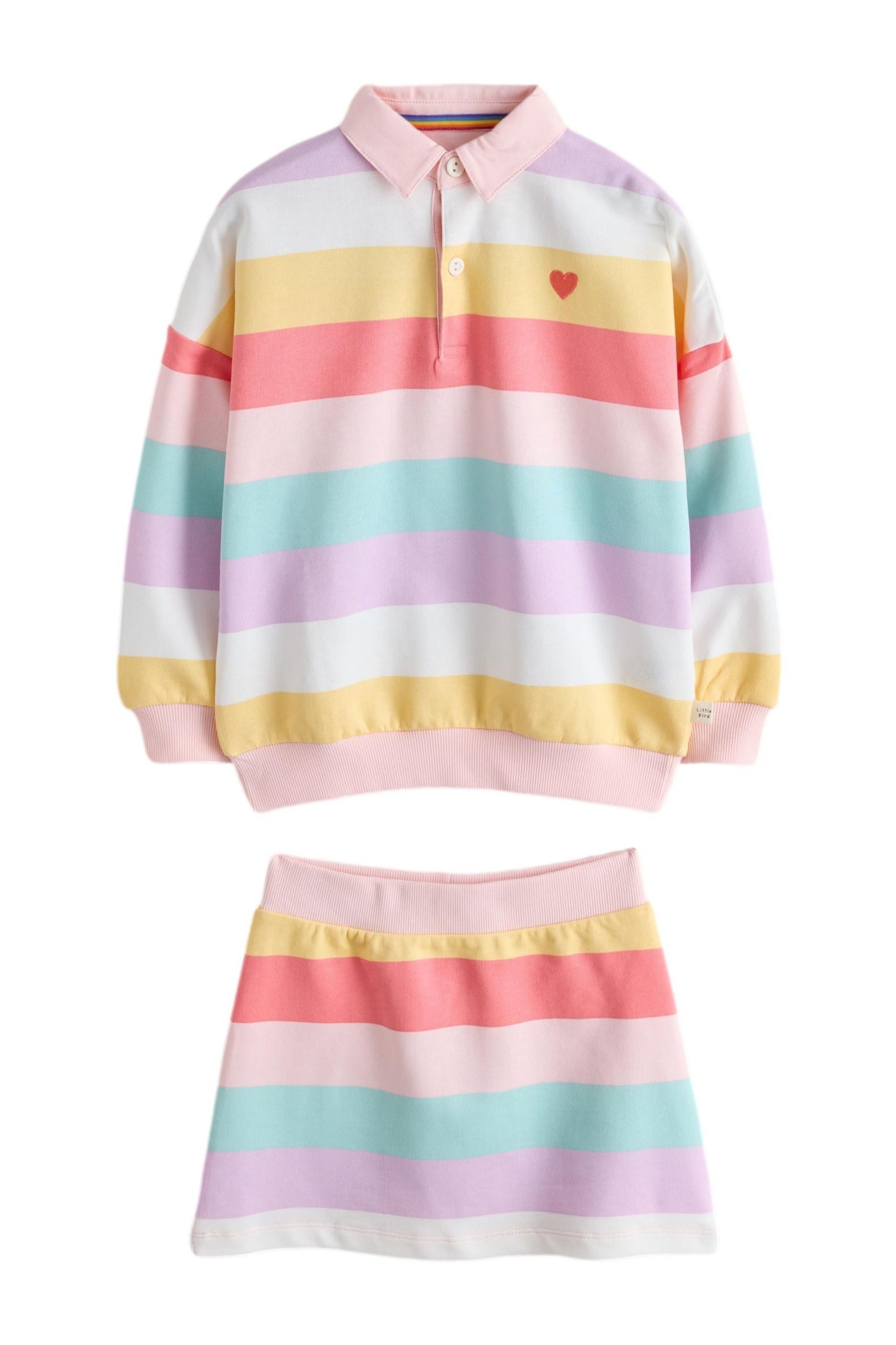 Little Bird by Jools Oliver Rugbyshirt Little Bird By Jools Oliver Rugby-Sweatshirt (2-tlg)