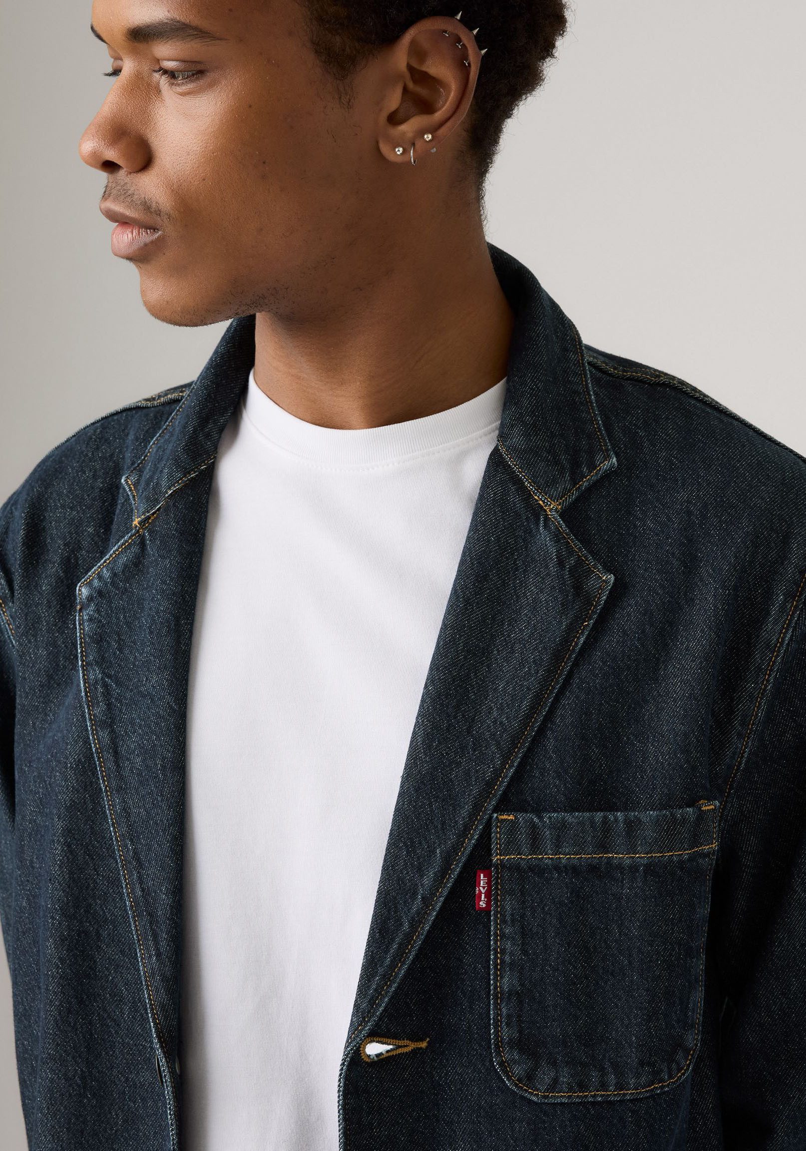 Levi's® Jeansjacke PRESIDIO BLAZER im Blazer-Style