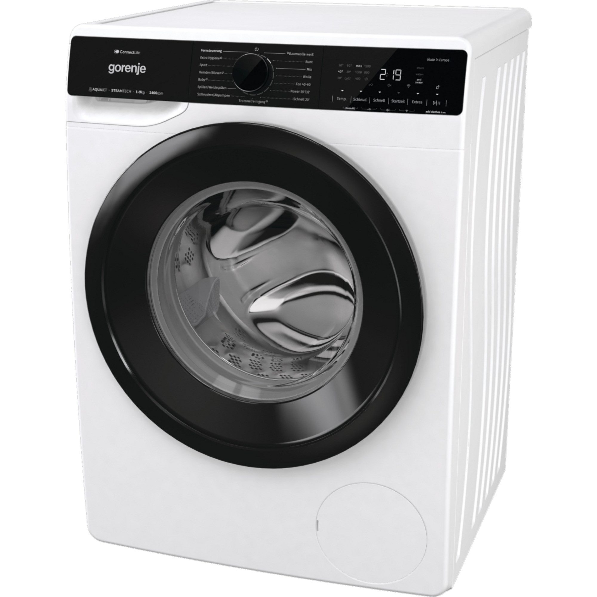GORENJE Waschmaschine WPNA94A1TS, 9 kg, 1400 U/min