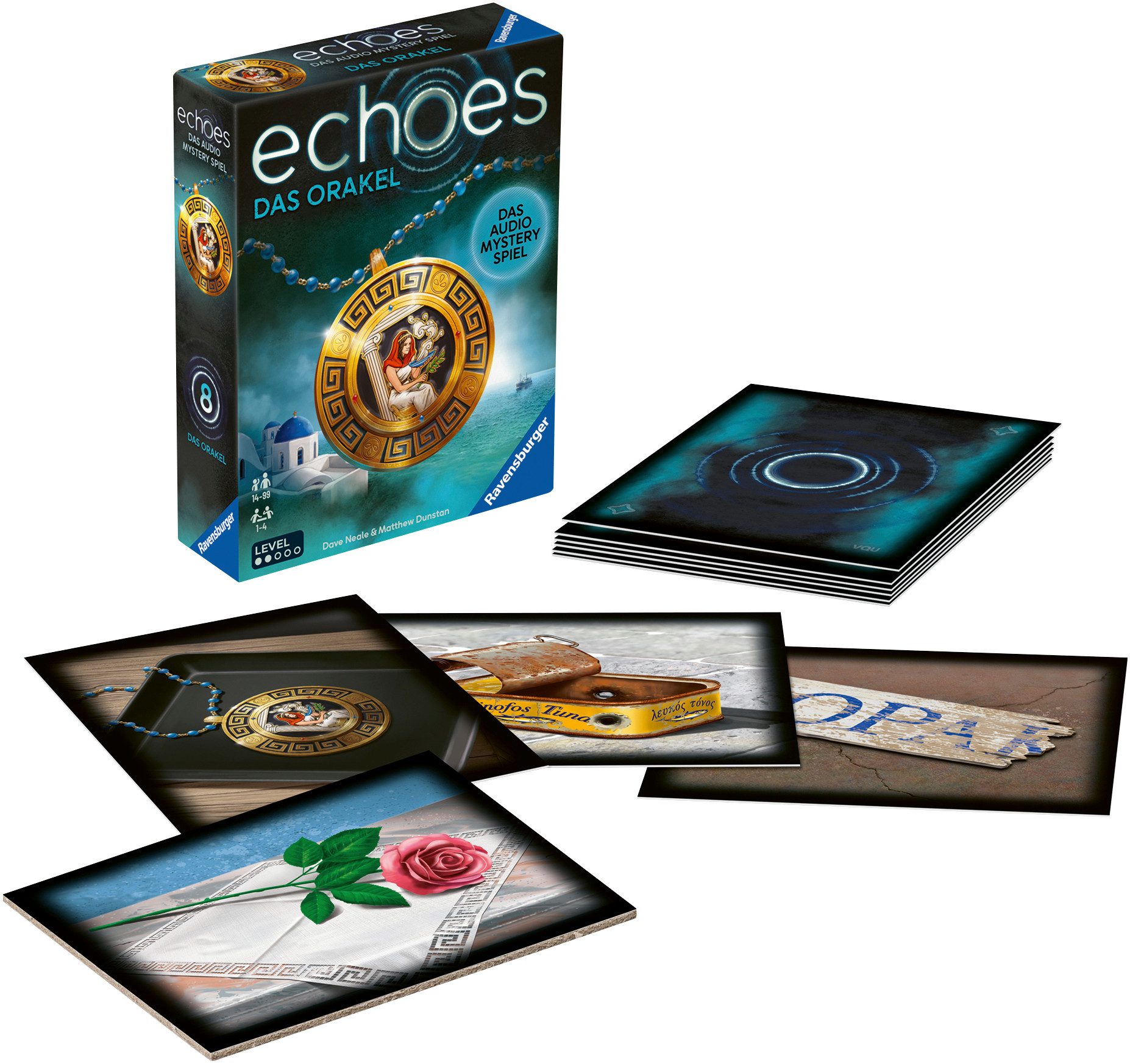 Ravensburger Spiel, Erwachsenenspiel echoes, Das Orakel, Made in Europe, FSC® - schützt Wald - weltweit