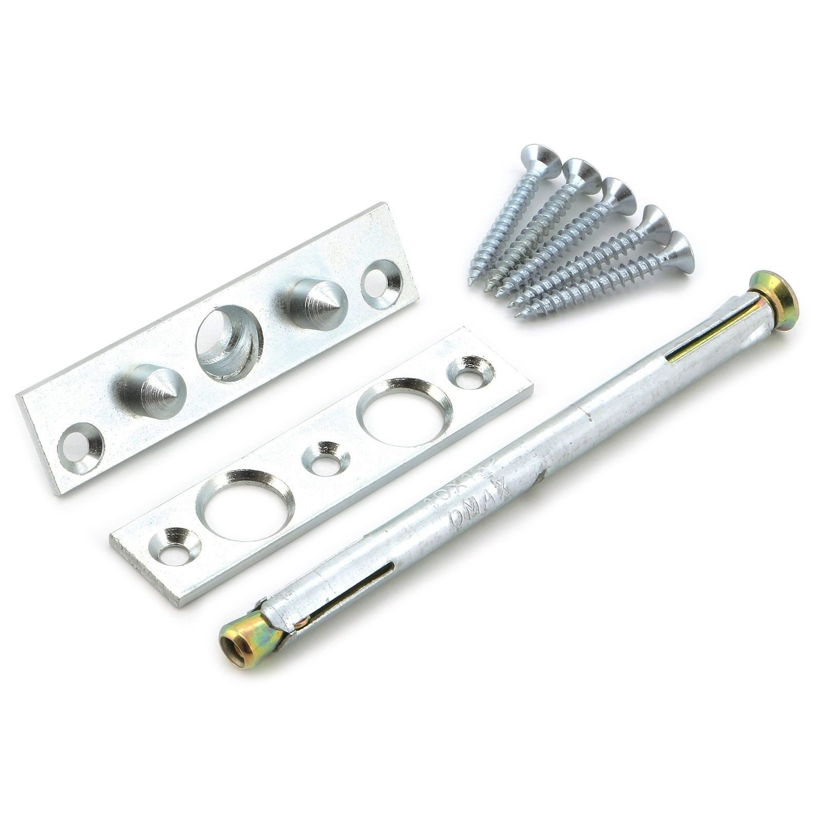 BASI Türbandseitensicherung BASI® 2x Bändersicherung mit 2 Zapfen 90x22mm BSA90 Typ 9552-0001, 2 Zapfen verzinkt BSA90 90x22mm Typ 9552-0001