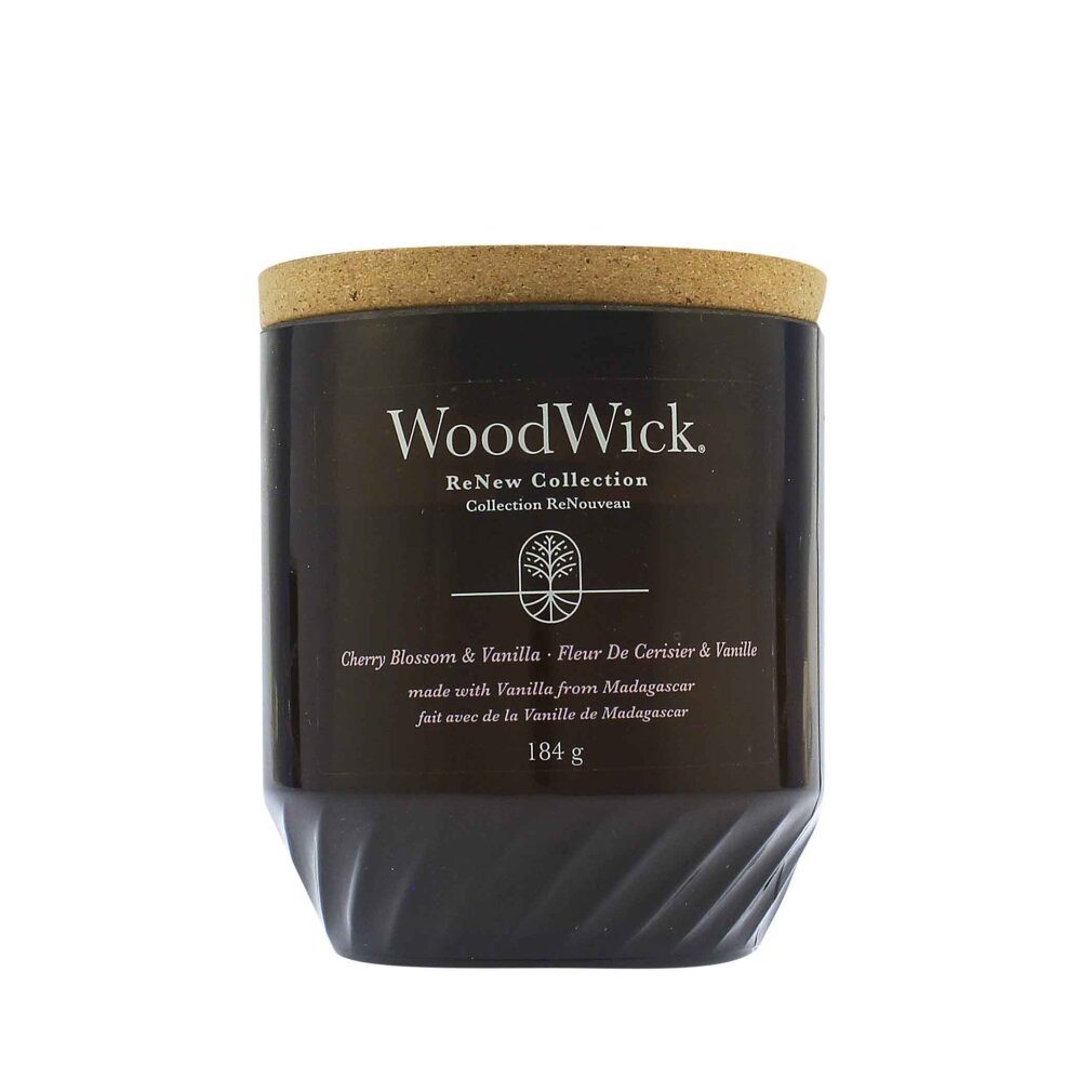 Woodwick Duftkerze ReNew Kirschblüte & Vanille Kerze 184 g