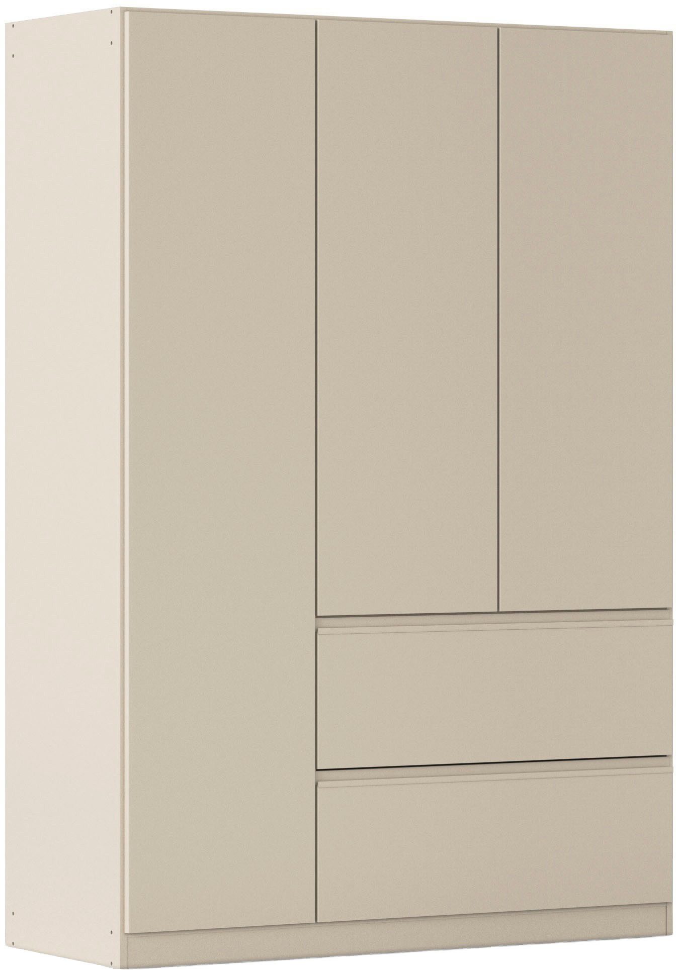 rauch Drehtürenschrank Kleiderschrank Schrank Garderobe COSTA in den Breiten 91/136/181 cm (in 3 Ausstattungen BASIC/CLASSIC/PREMIUM) viel Platz, grifflose Front und Push-to-Open Funktion MADE IN GERMANY