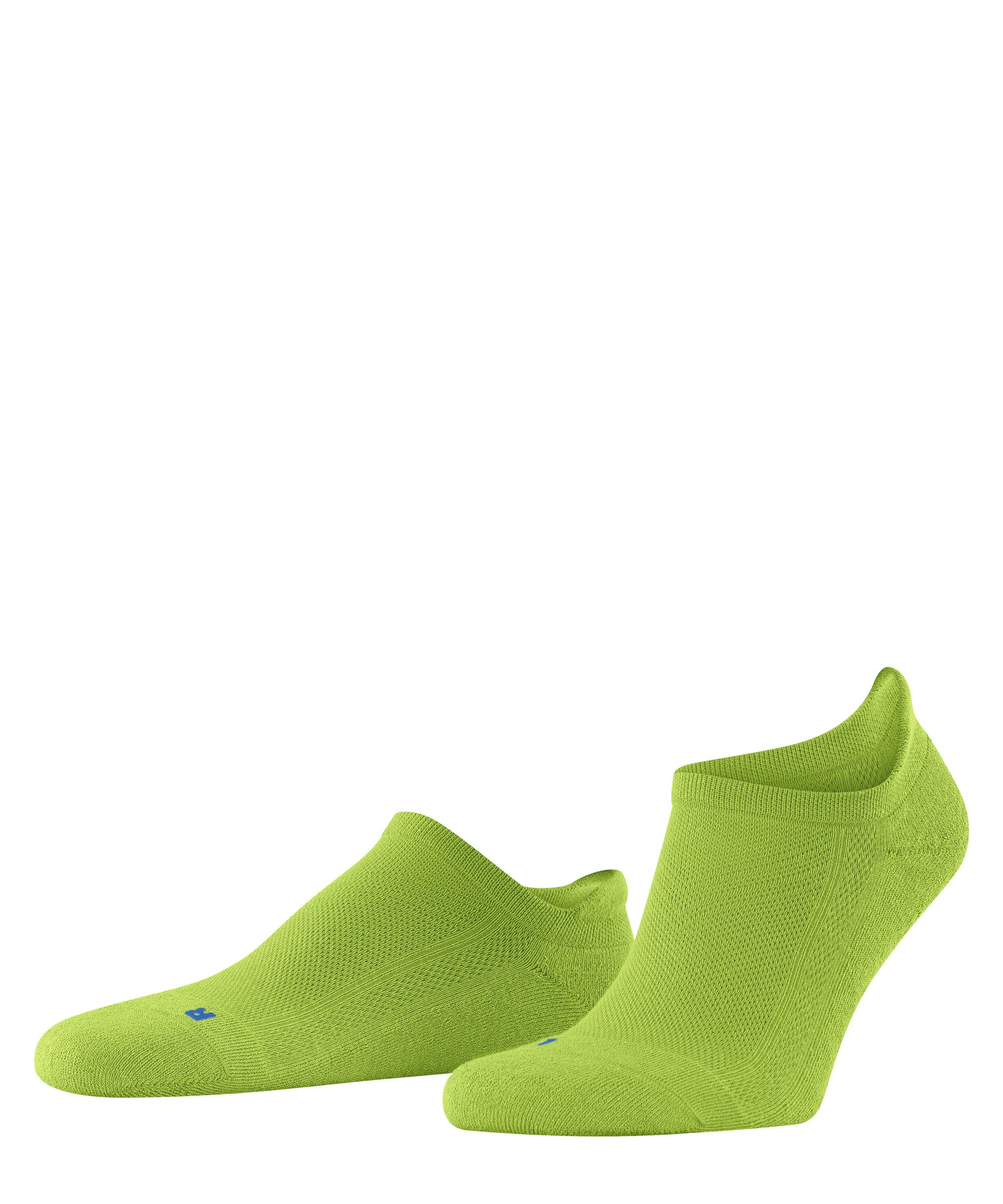 FALKE Sneakersocken Cool Kick (1-Paar) mit ultraleichter Plüschsohle leaf green (7600)