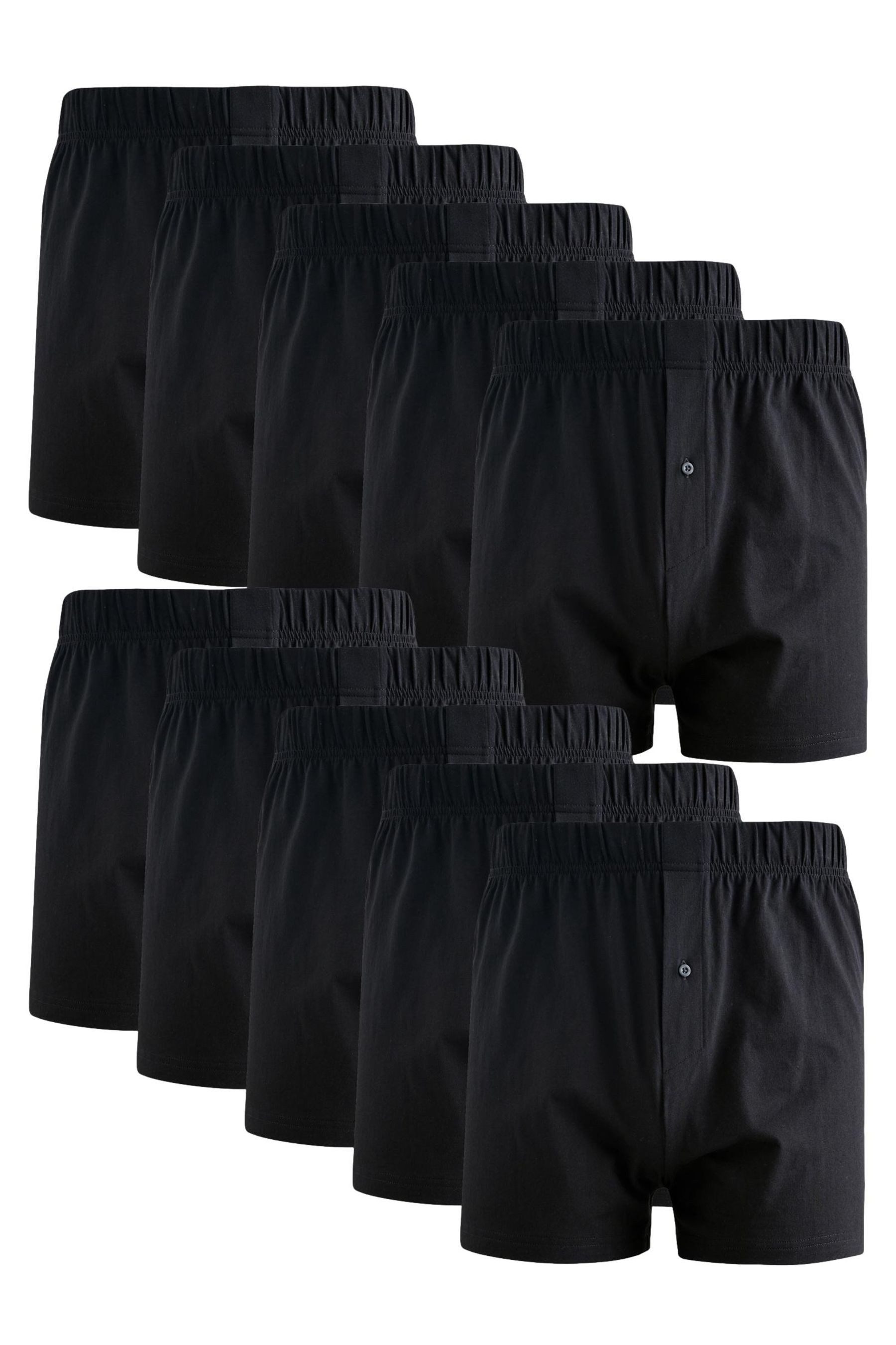 Next Boxershorts Essential Loose Fit Boxershorts, 10er-Pack (10-St)