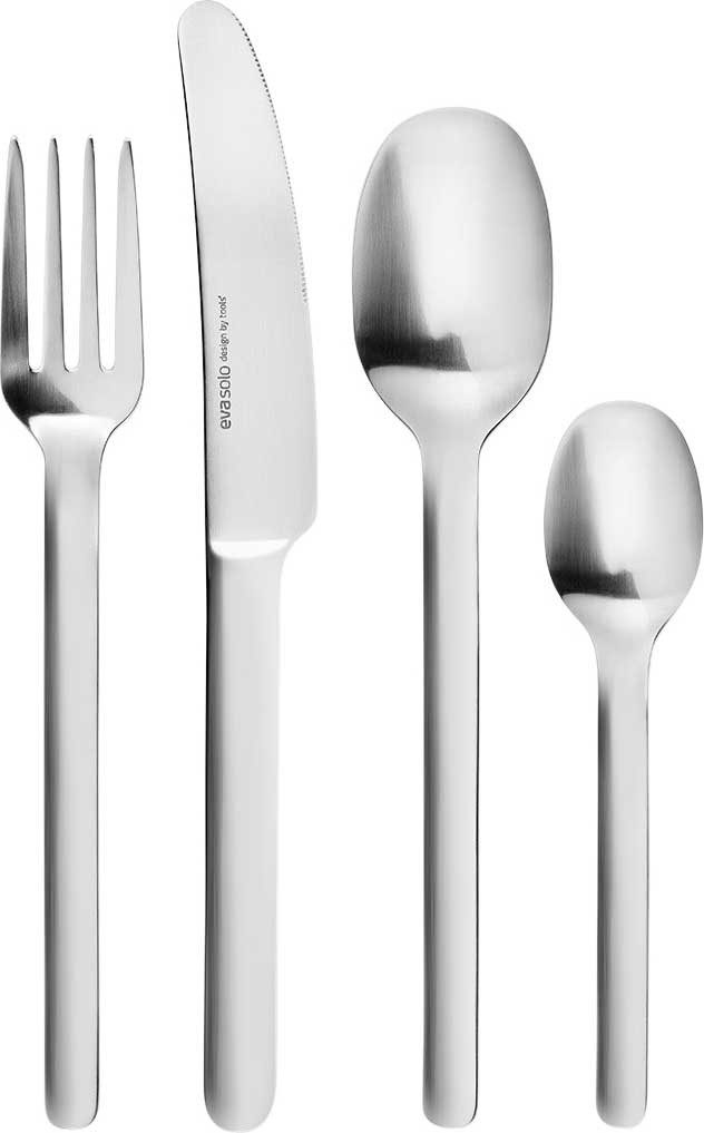 Besteck-Set 16 tlg. je 4 Tafelgabel, Tafelmesser, Tafellöffel, Kaffeelöffel
