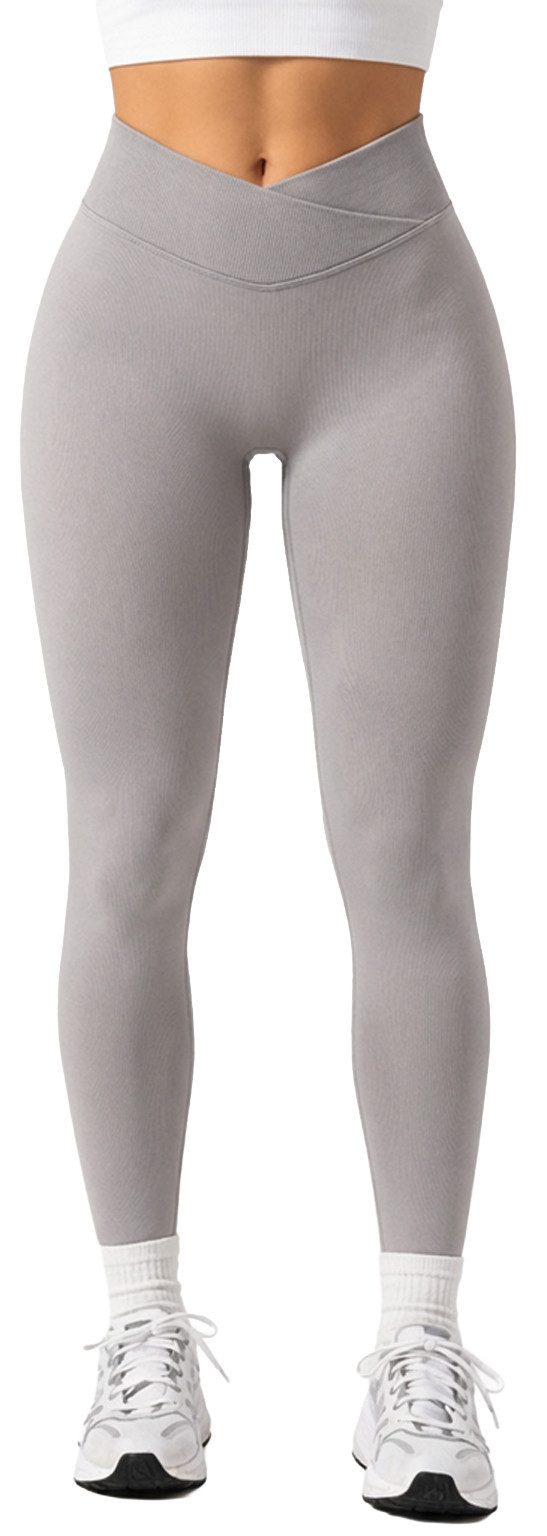 Smilodox Leggings Silvia, High Waist Sporthose Blickdicht Yogahose Booty Sc günstig online kaufen