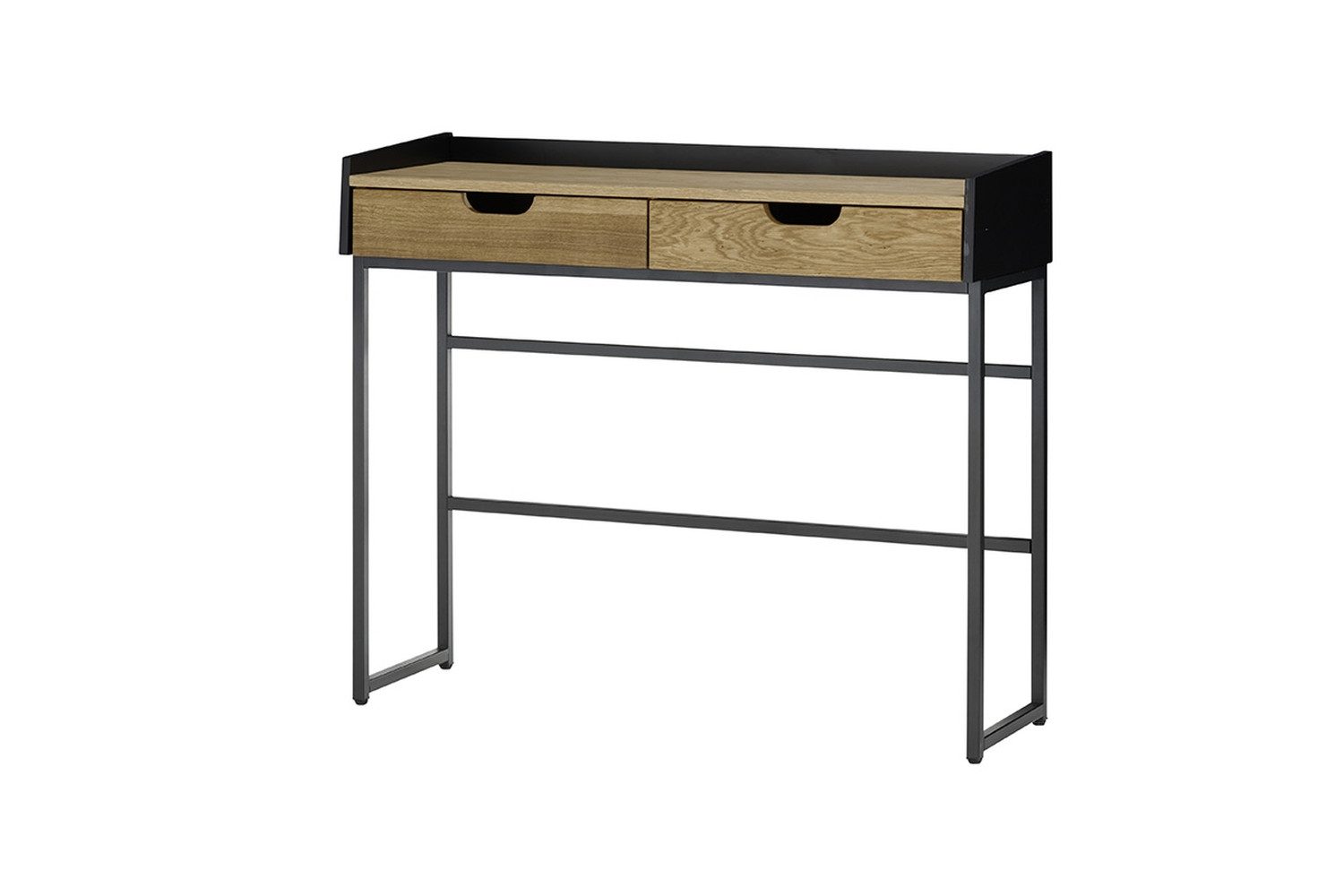 MCA furniture Konsole in Holz, HWP/ Eiche furniert - 100x84x35cm (BxHxT)