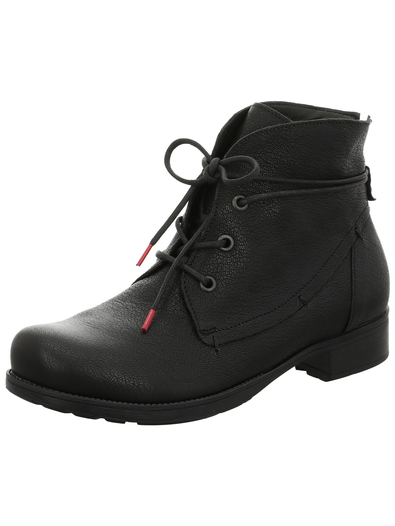 Lammfell Think Stiefeletten Damen Schnürstiefelette Think Denk