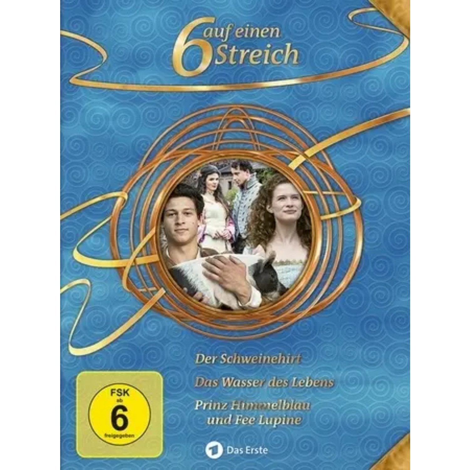 Alive DVD Sechs auf einen Streich - Märchenbox. Tl.15, 3 Dvd-диски