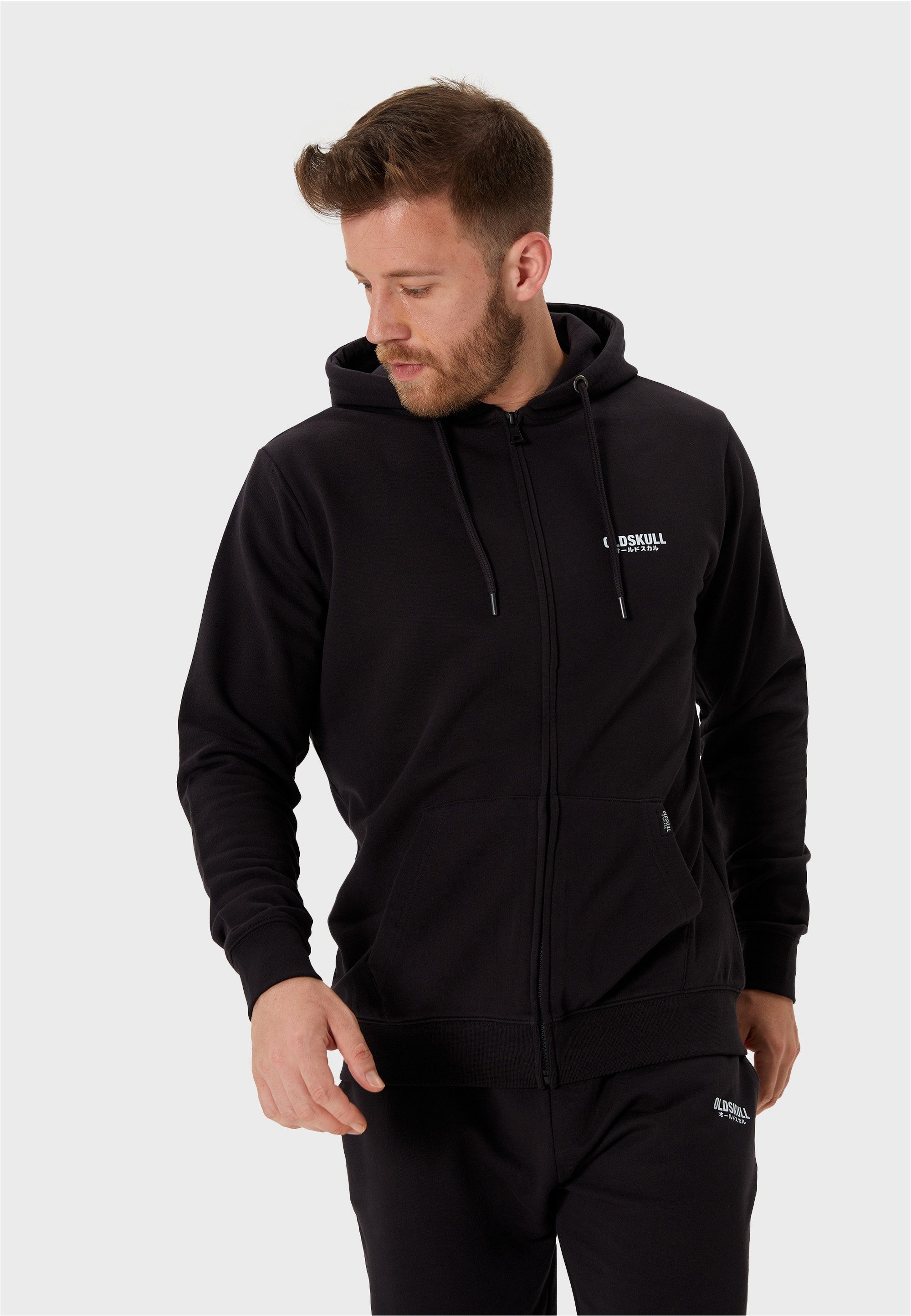 Oldskull Sweatjacke Basic Osk Logo (1-tlg) mit kleinem Marken-Print günstig online kaufen