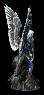 Figuren Shop GmbH Fantasy-Figur Reaper Engel Figur mit Sense - Fantasy Gothic Dekoration