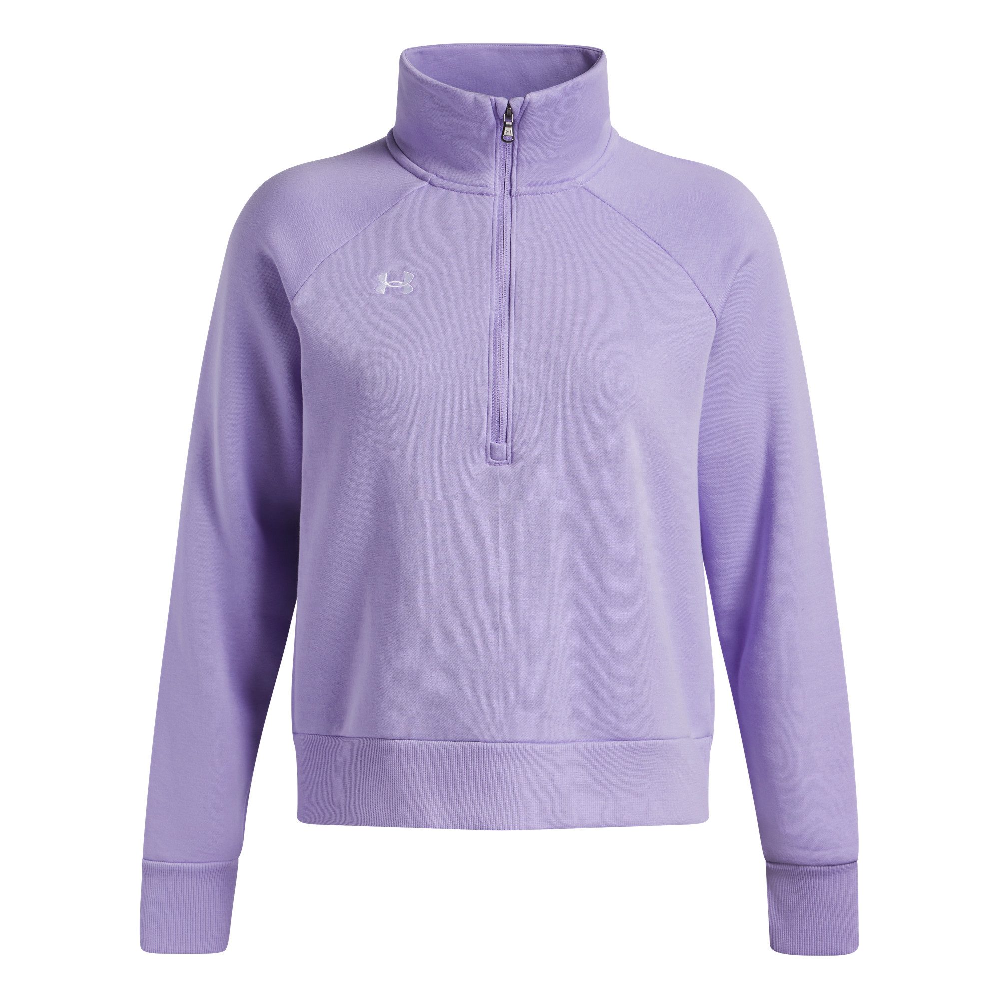 Under Armour® Fleecepullover Under Armour Damen Pullover Rival Fleece 1/2-Zip 1379492