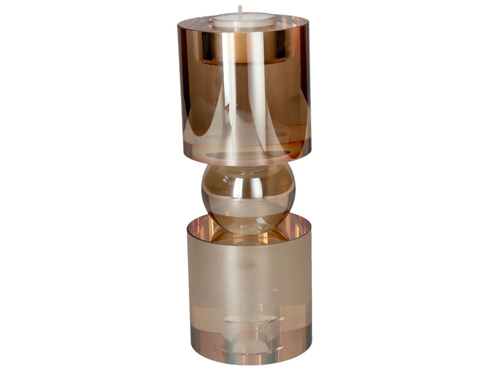 Giftcompany Teelichthalter Sari Teelichthalter amber 21,5cm