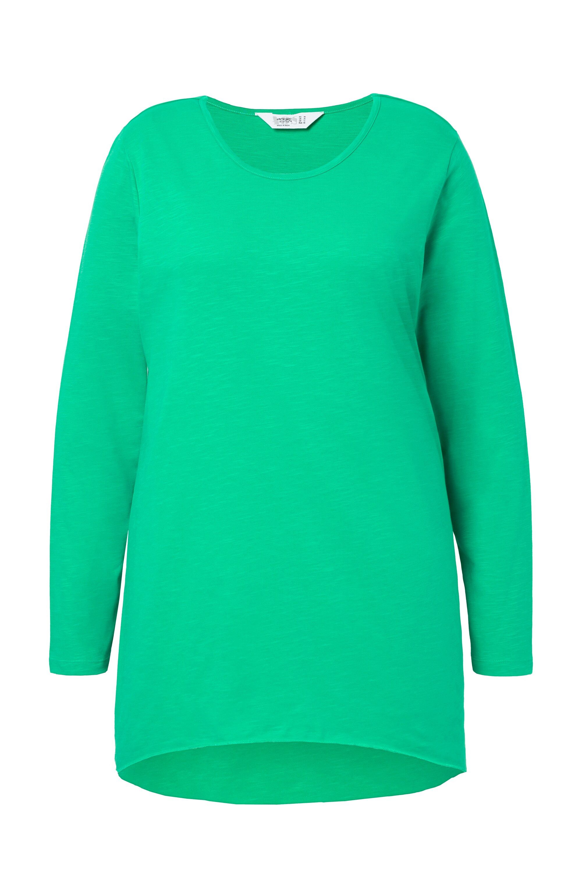 Angel of Style T-Shirt Longshirt bequeme Passform Rundhals Langarm günstig online kaufen