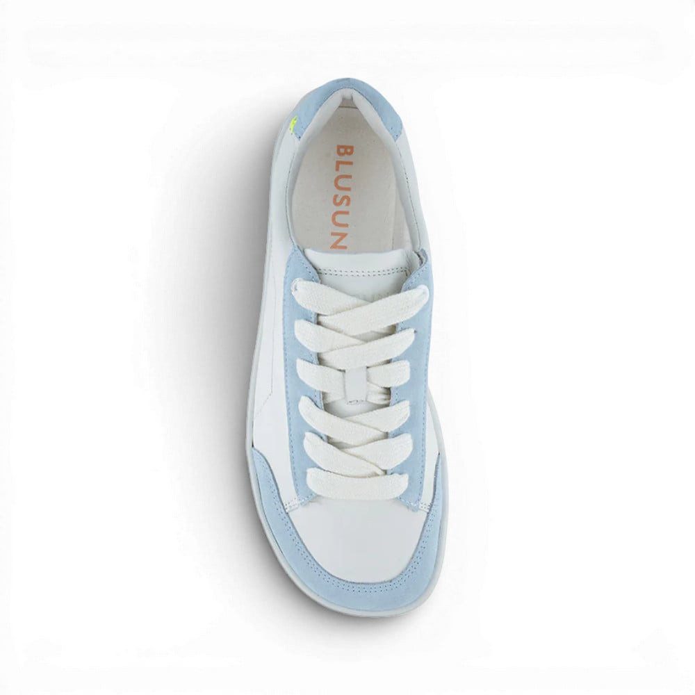 BLUSUN Barfussschuhe BLSN-500W (Glattleder/Veloursleder, flexible Sohle) Sneaker