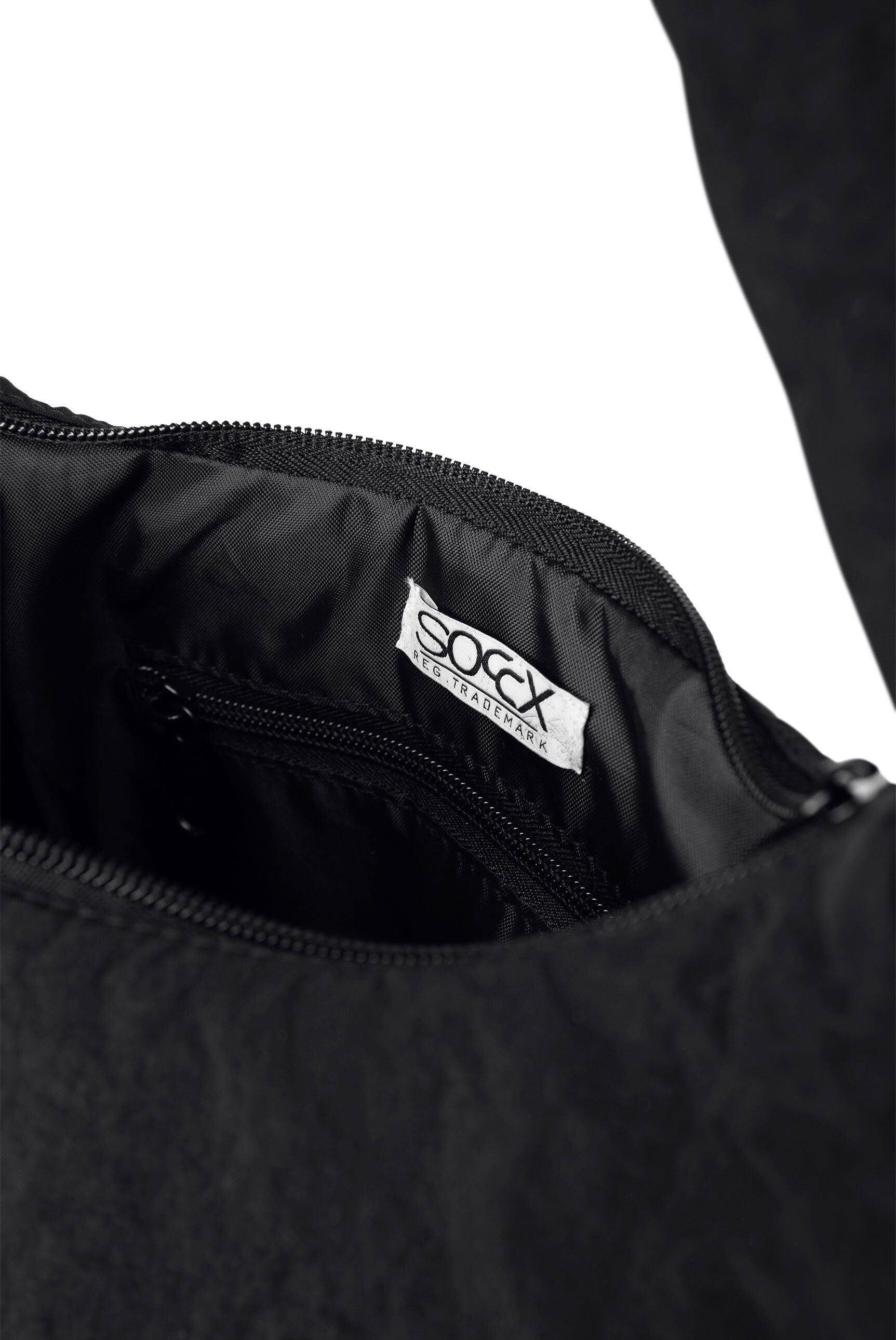 SOCCX Schultertasche, mit Seitenfächern