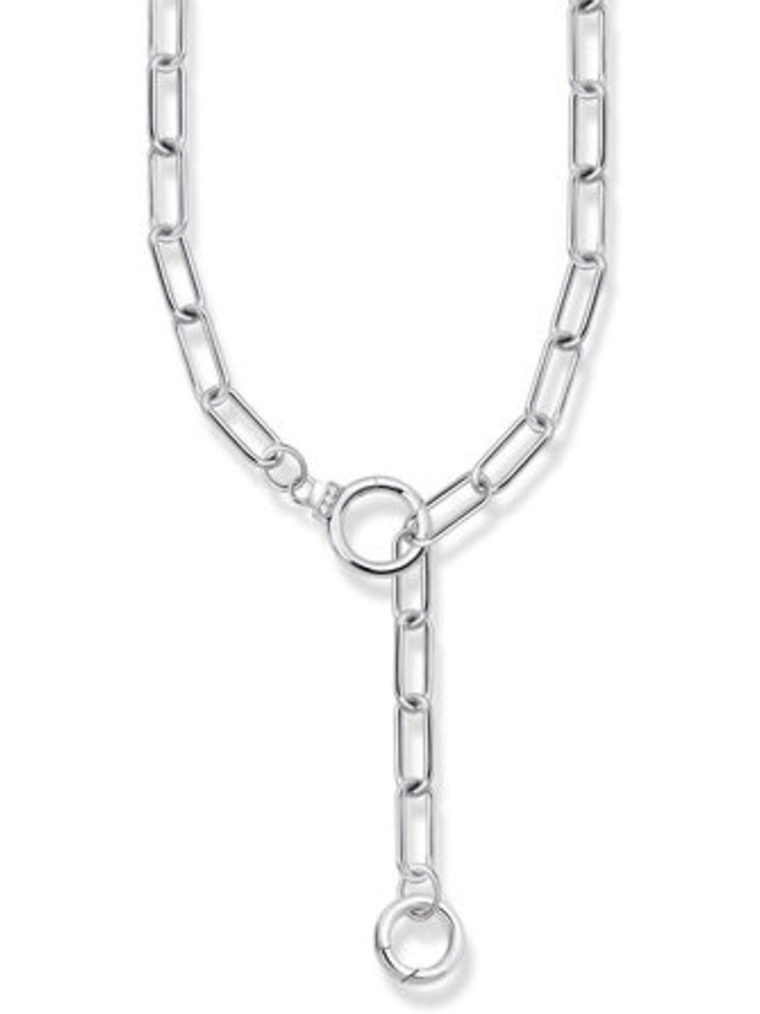 Silberkette Thomas Sabo Damen-Kette 925er Silber Zirkonia