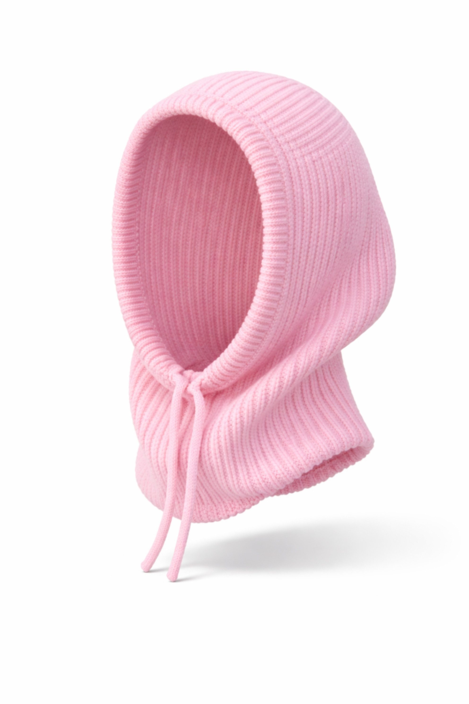 Worldclassca Strickmütze Worldclassca Balaclava Strickmütze Skull Kordelzug Winter Kapuzenschal Neue Kollektion - Stilvolle und gemütliche Strickmode für Damen