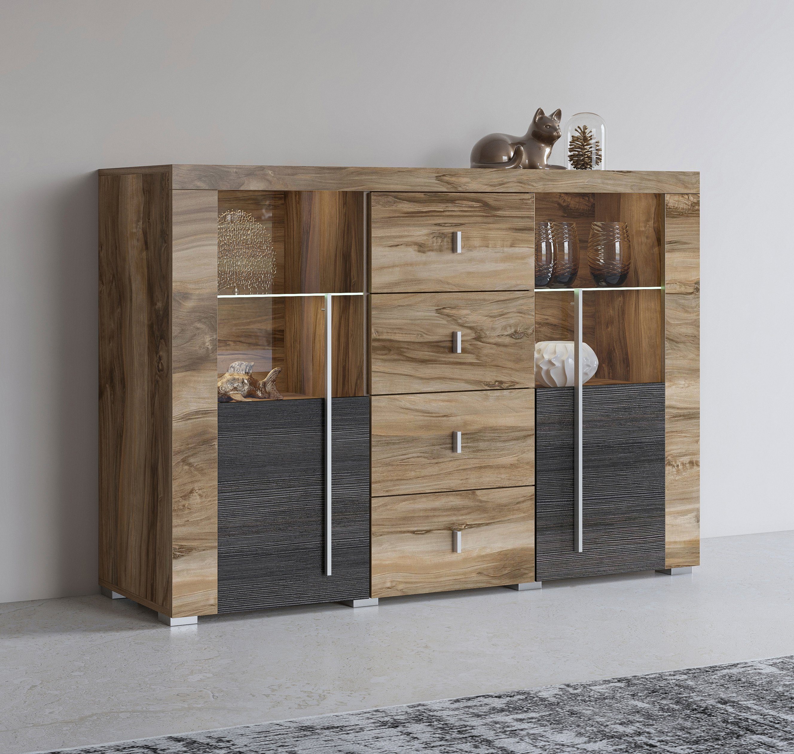 OTTO home Sideboard Roger, Breite 132 cm