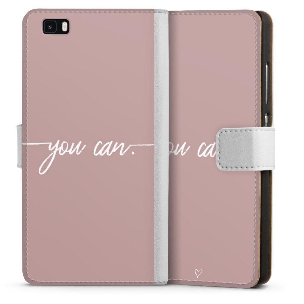 DeinDesign Handyhülle Spruch Sprüche Motivation You Can, Huawei P8 Lite