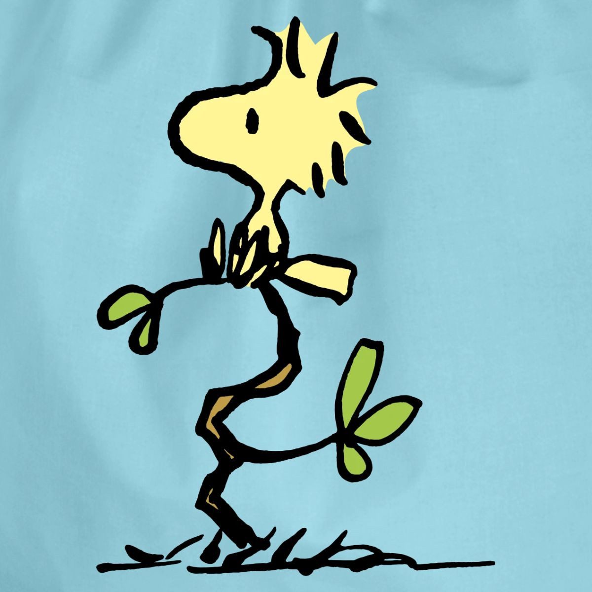 Spreadshirt Turnbeutel Peanuts Woodstock Turnbeutel (1-tlg)