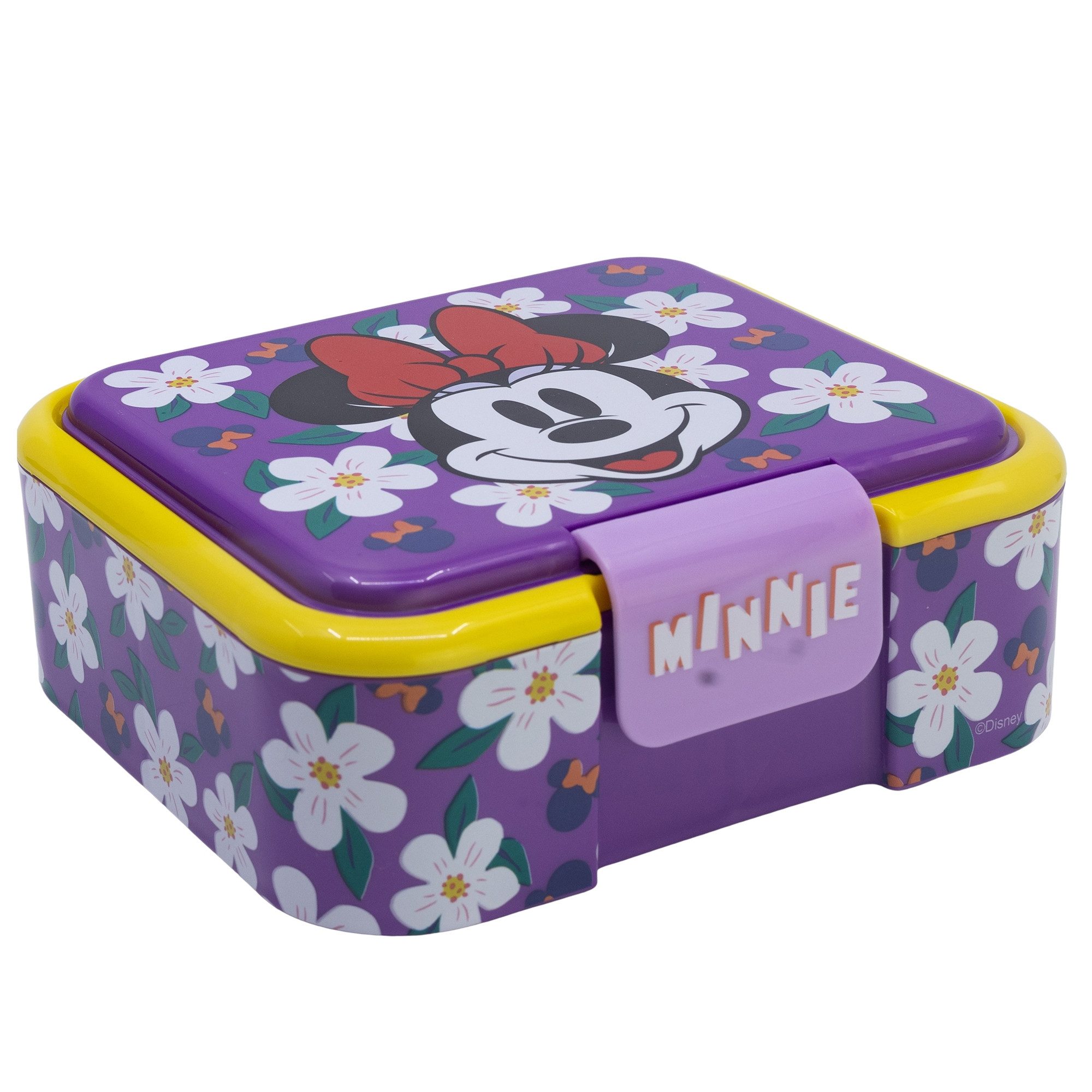 Disney Lunchbox Disney Minnie Maus Mädchen 2 tlg. Set XL Brotdose Alu Trinkflasche, (Spar-Set, 2-tlg., Spar-Set)