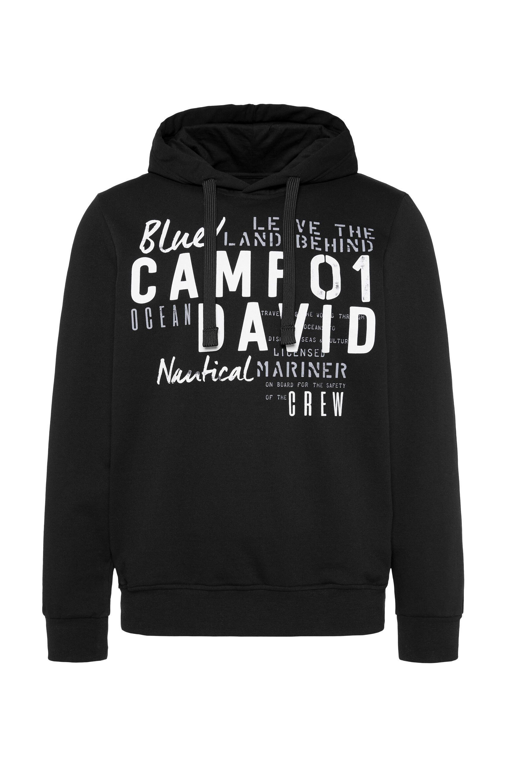 CAMP DAVID Kapuzensweatshirt mit Baumwolle