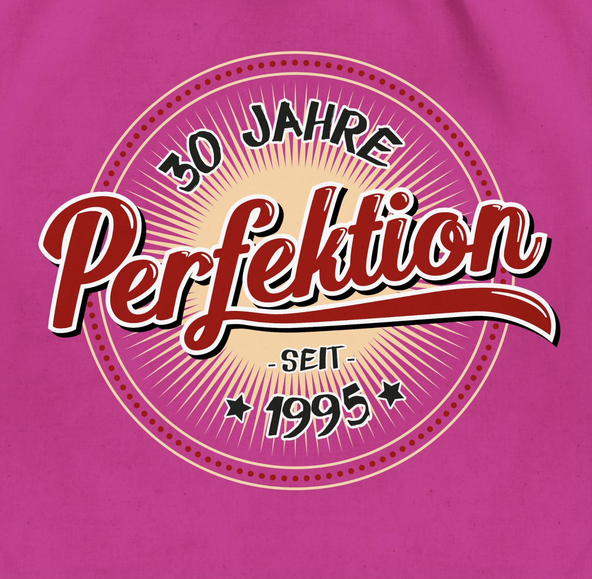 Shirtracer Turnbeutel Dreißig Jahre Perfektion seit 1995, 30. Geburtstag