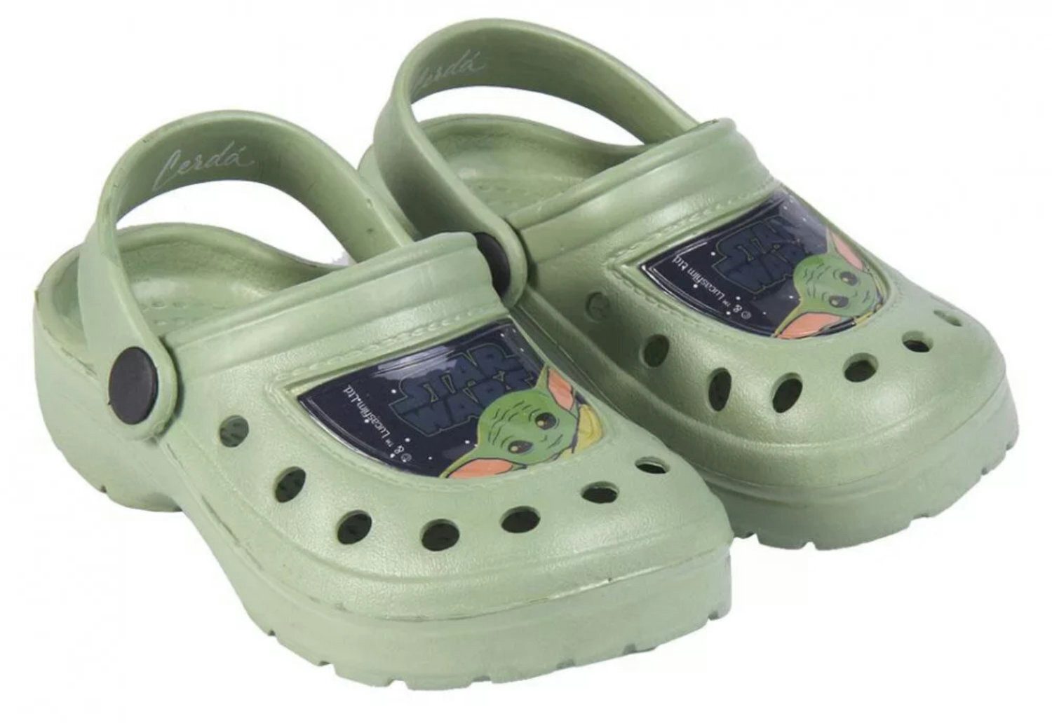 Disney Disney Star Wars Madalorian Yoda Jungen Clogs Sandalen Gr. 28/29 Clog
