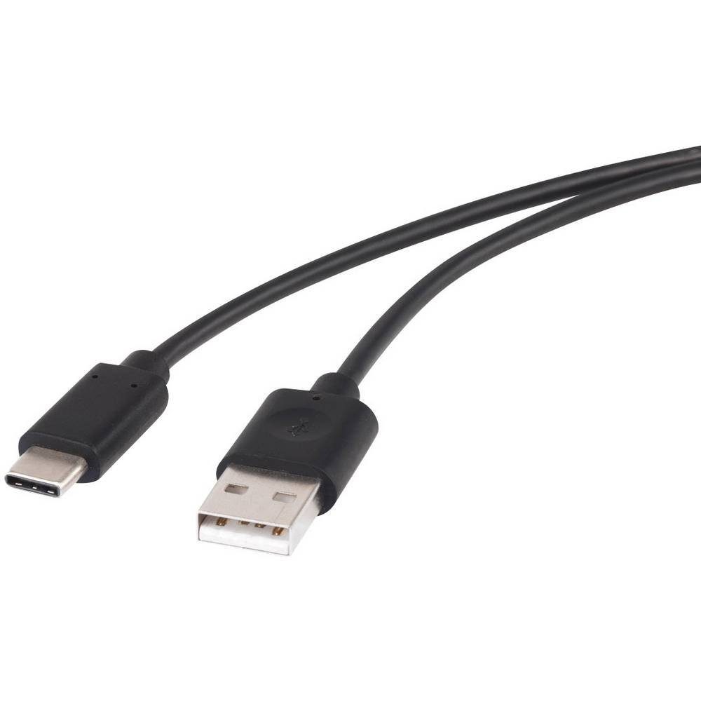 USB 2 Anschlusskabel USB-A auf USB-C®,1 m USB-Kabel