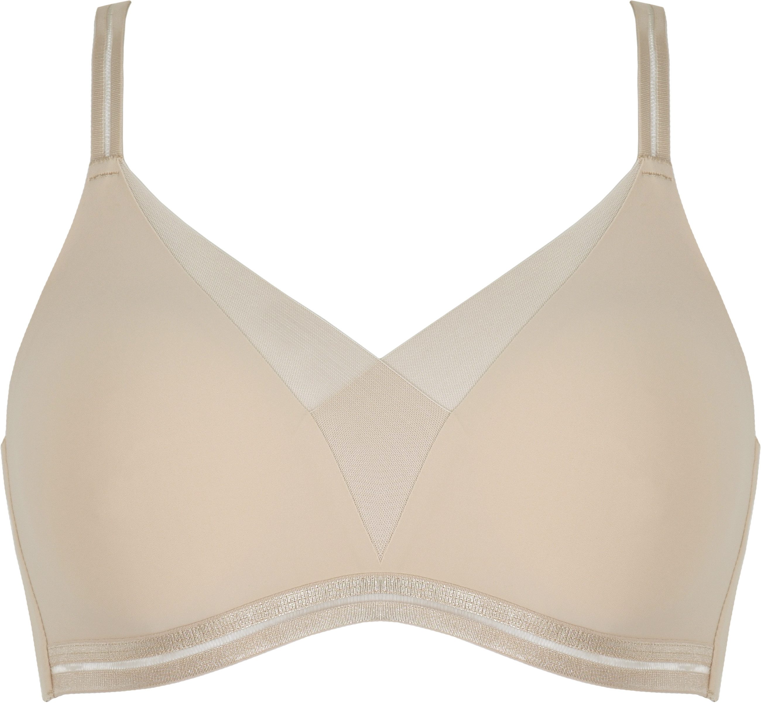 Naturana Bügelloser BH The Monday feminin, bequem, ohne Bügel, verstellbare Träger