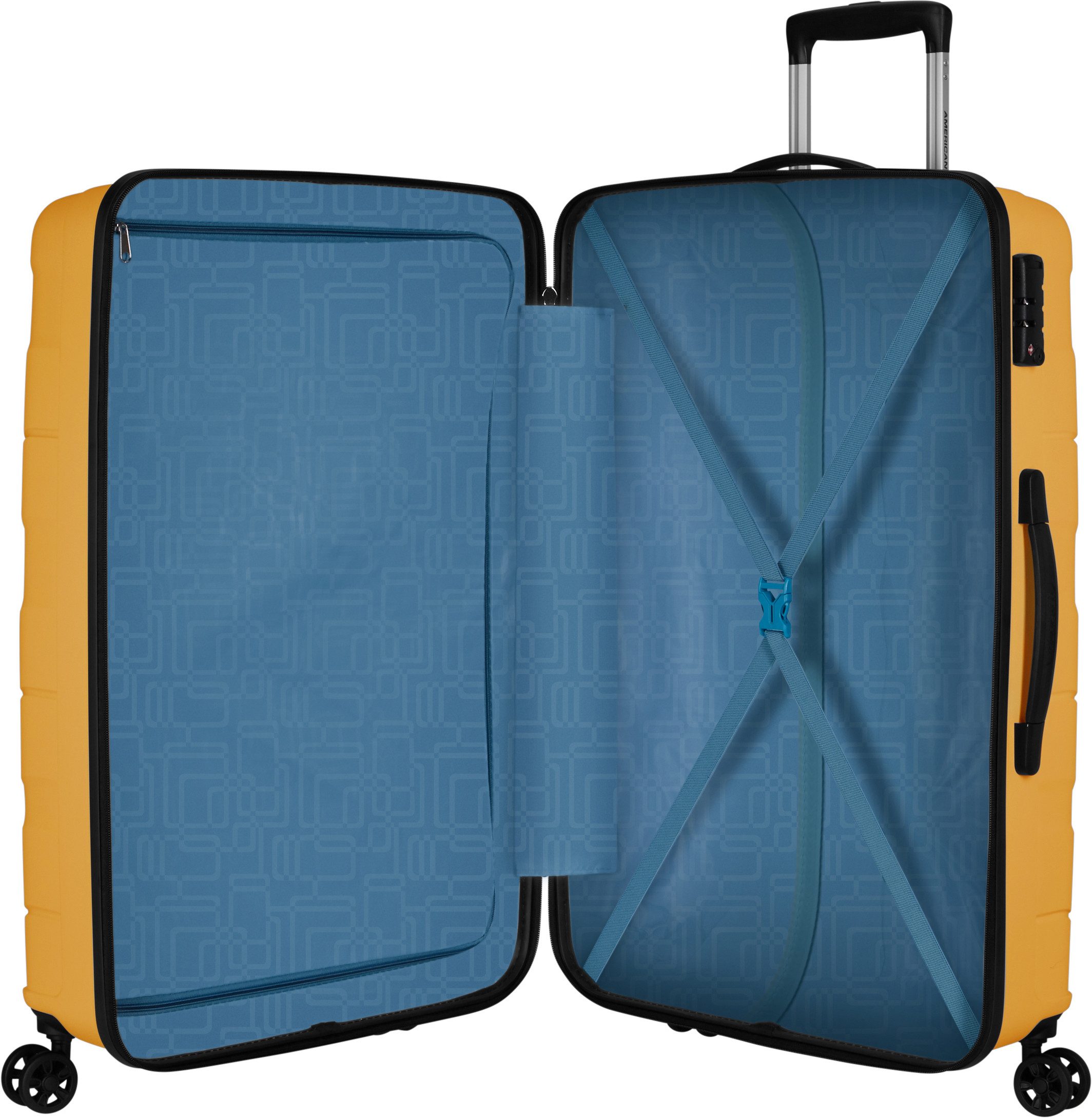 American Tourister® Koffer AMERICAN TOURISTER Jetdriver 3.0 Spinner 78/29 Banana Cream, Extra großes Reisegepäck