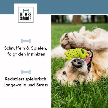 HOMES&BONES Tierquietschie "Karlchen", befüllbares Hundespielzeug aus 100% Naturkautschuk, aus 100% Naturkautschuk