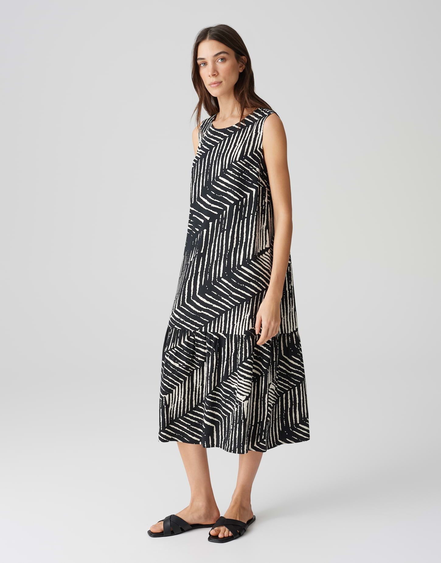 OPUS Trägerkleid WICY PALM LEAVES bedruckte günstig online kaufen