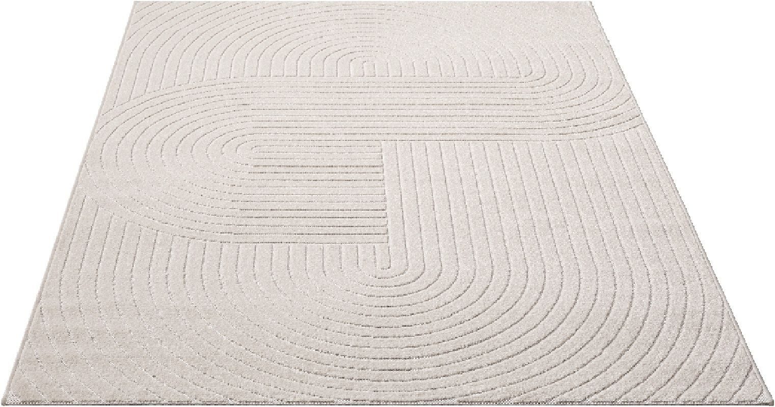 the carpet Teppich Santo Plus, rechteckig, Höhe: 5 mm, Plus moderner robuster In und Outdoor Teppich