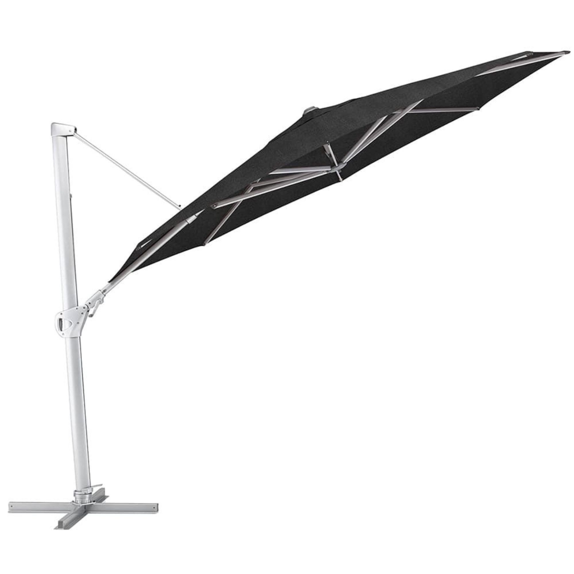 KETTLER Ampelschirm Kettler Ampelschirm Sonnenschirm EASY SWING rund 350cm schwarz